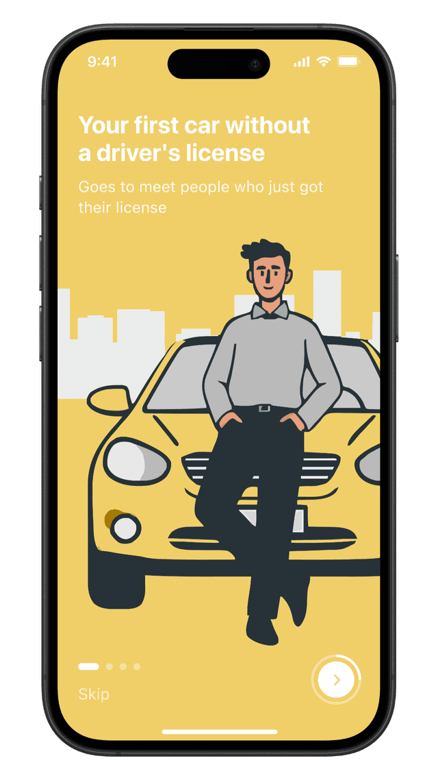 App example with illustrations