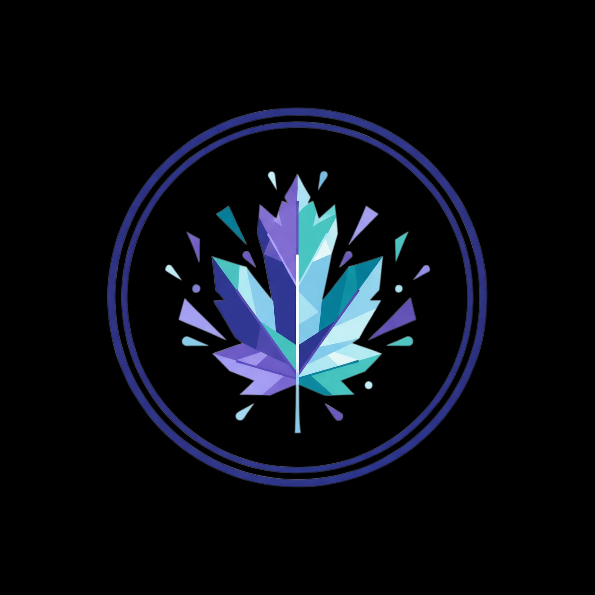 Frozen Leaf Badge