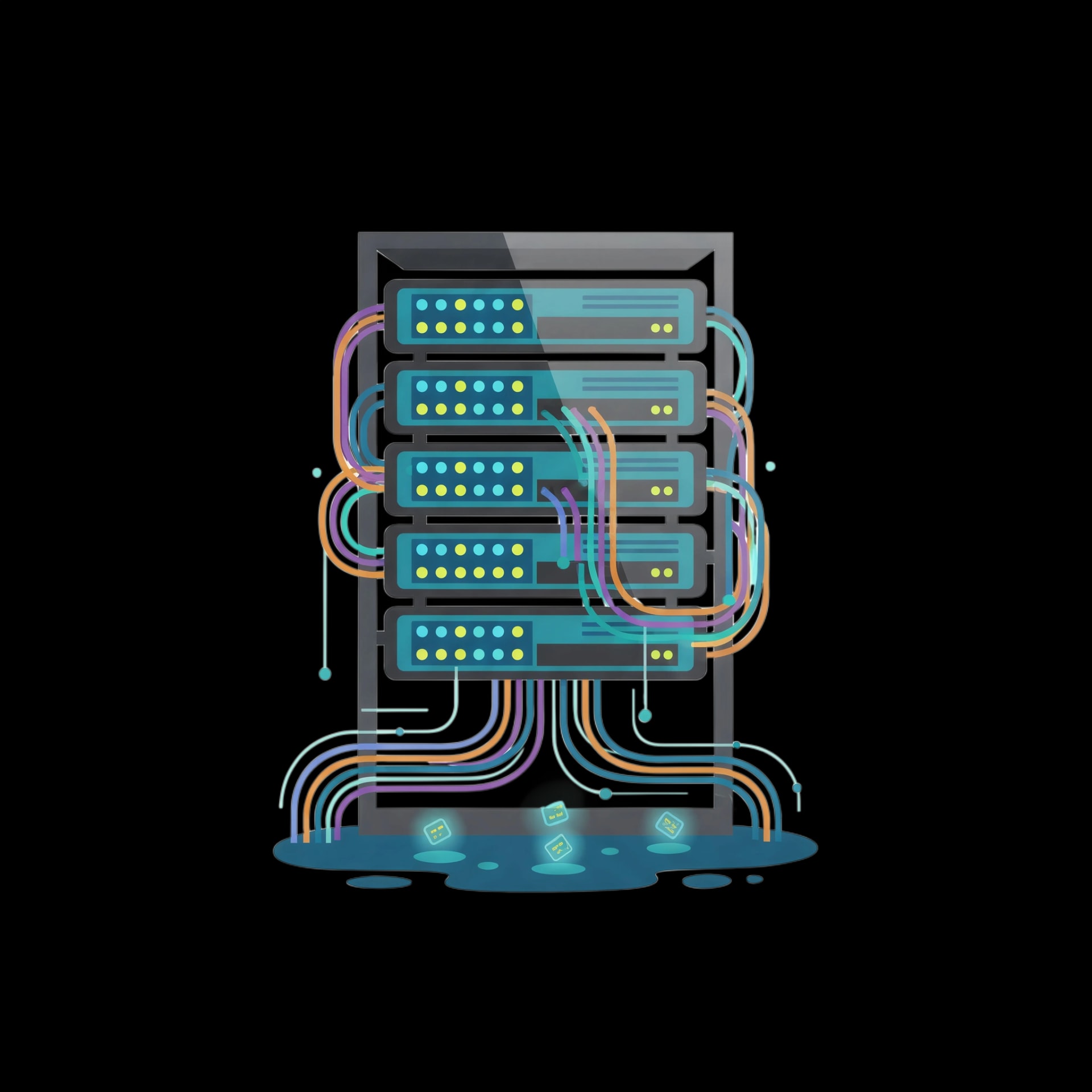 Data Server Rack