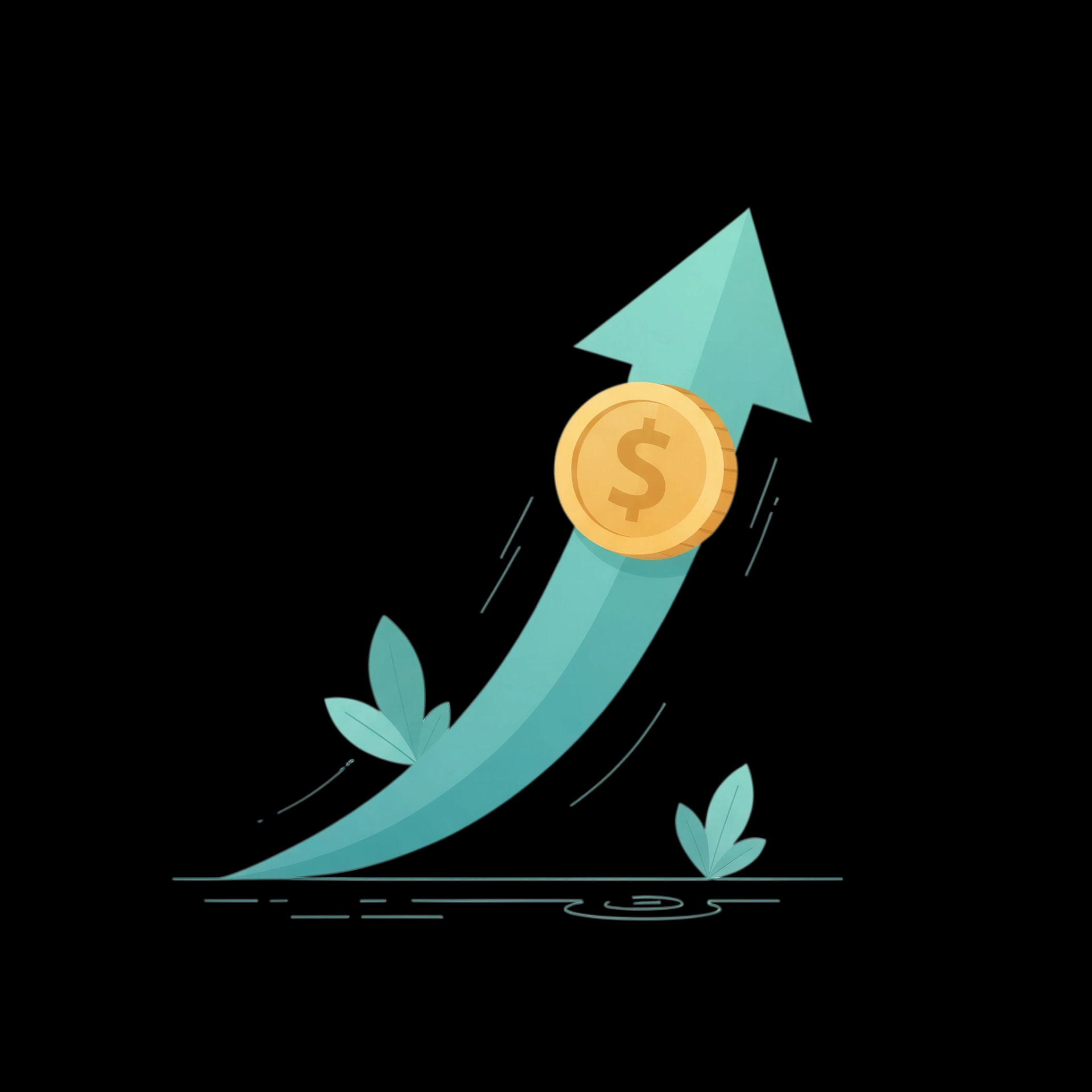 Investment Growth Arrow
