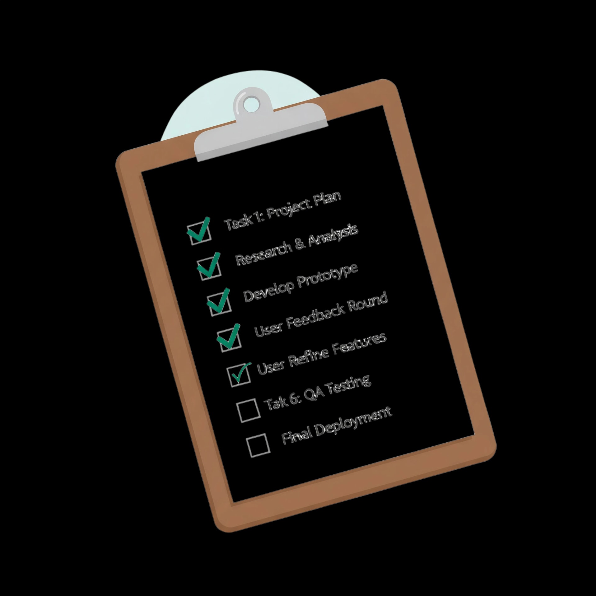Action Items Checklist