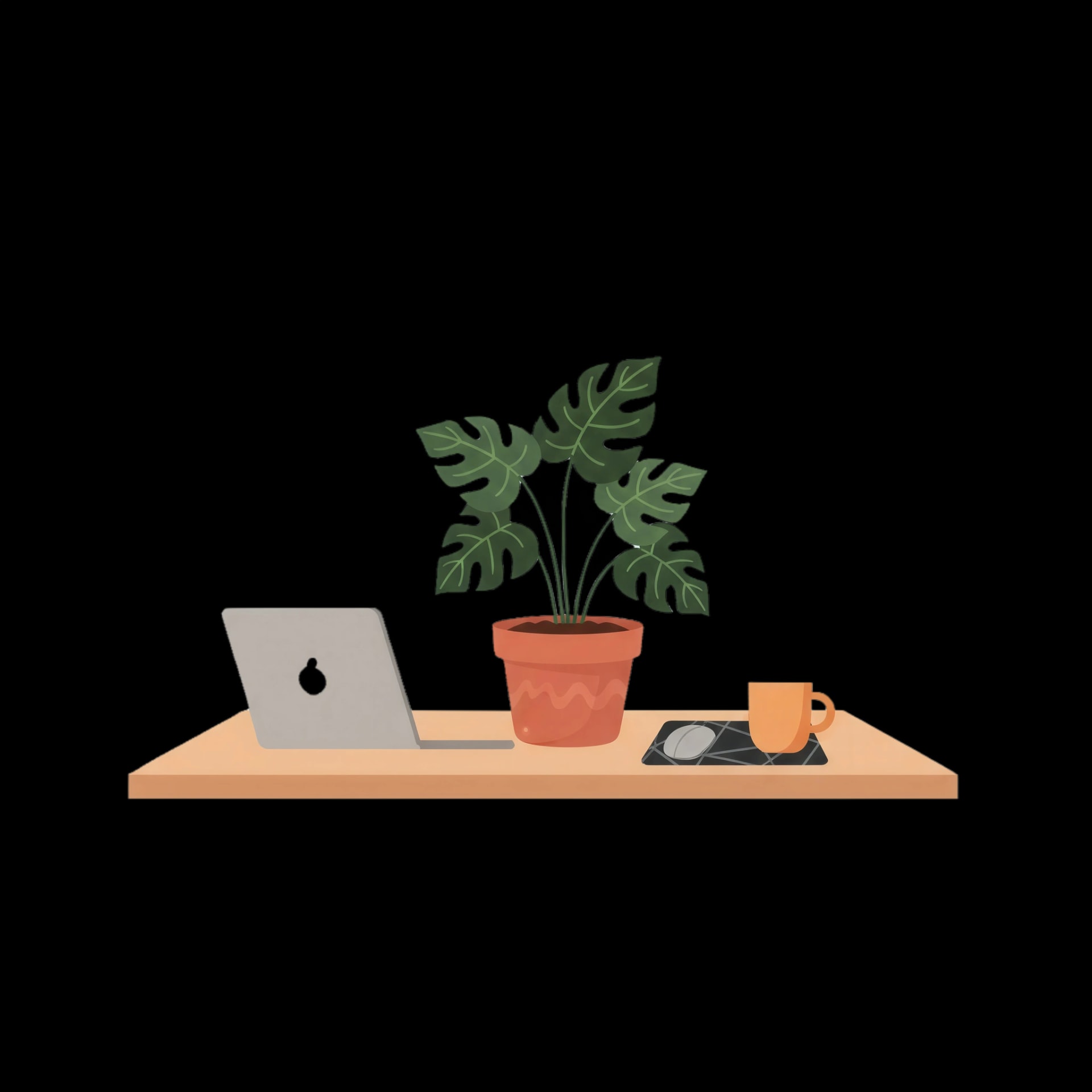 Office Desk Plant