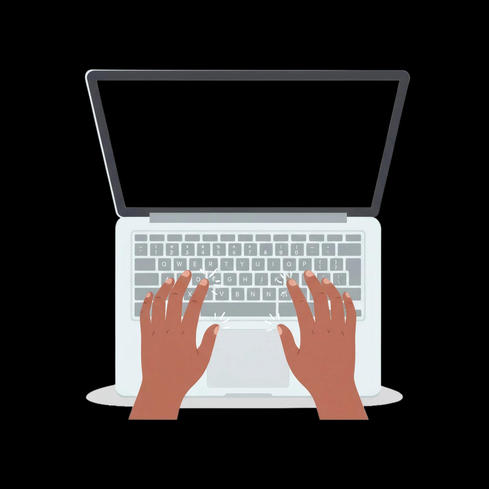 Active Typing Hands