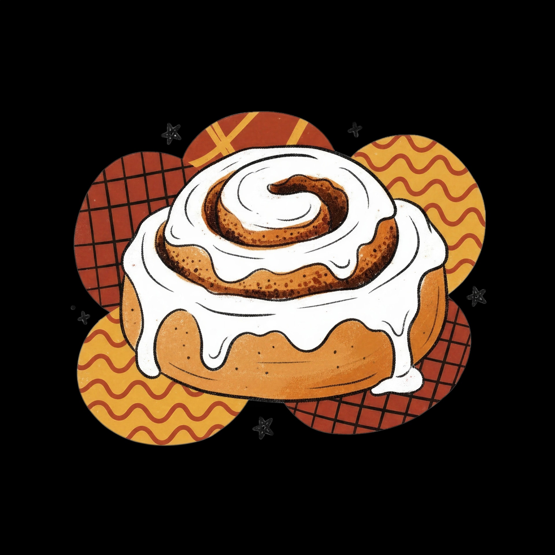 Iced Cinnamon Roll