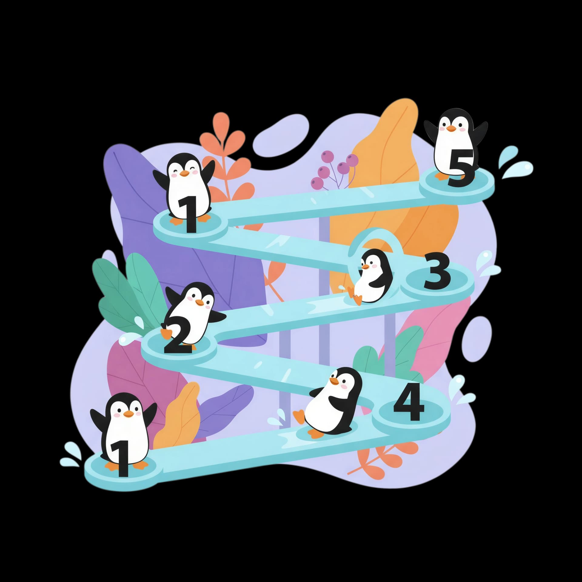 Penguin Count Race