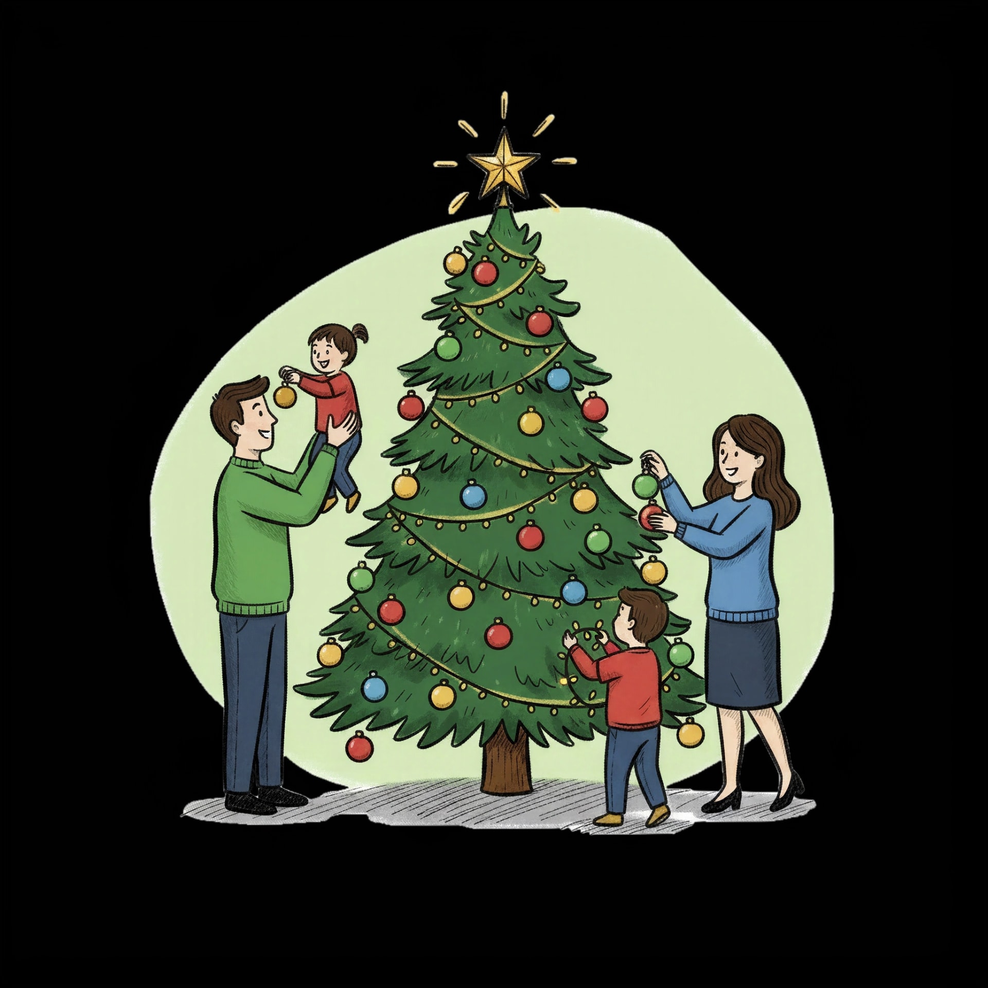 Tree Decorating Fun