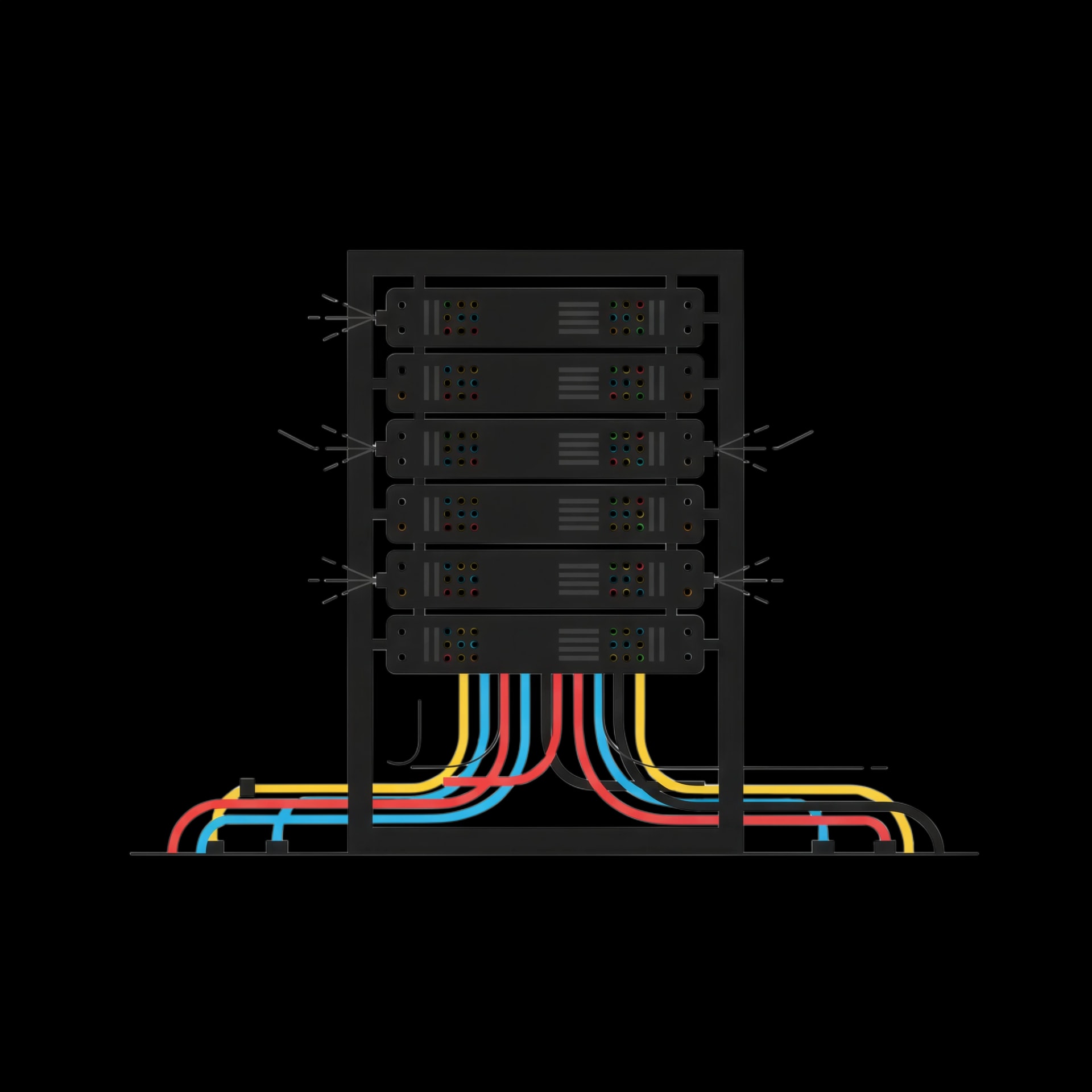 Data Server Rack