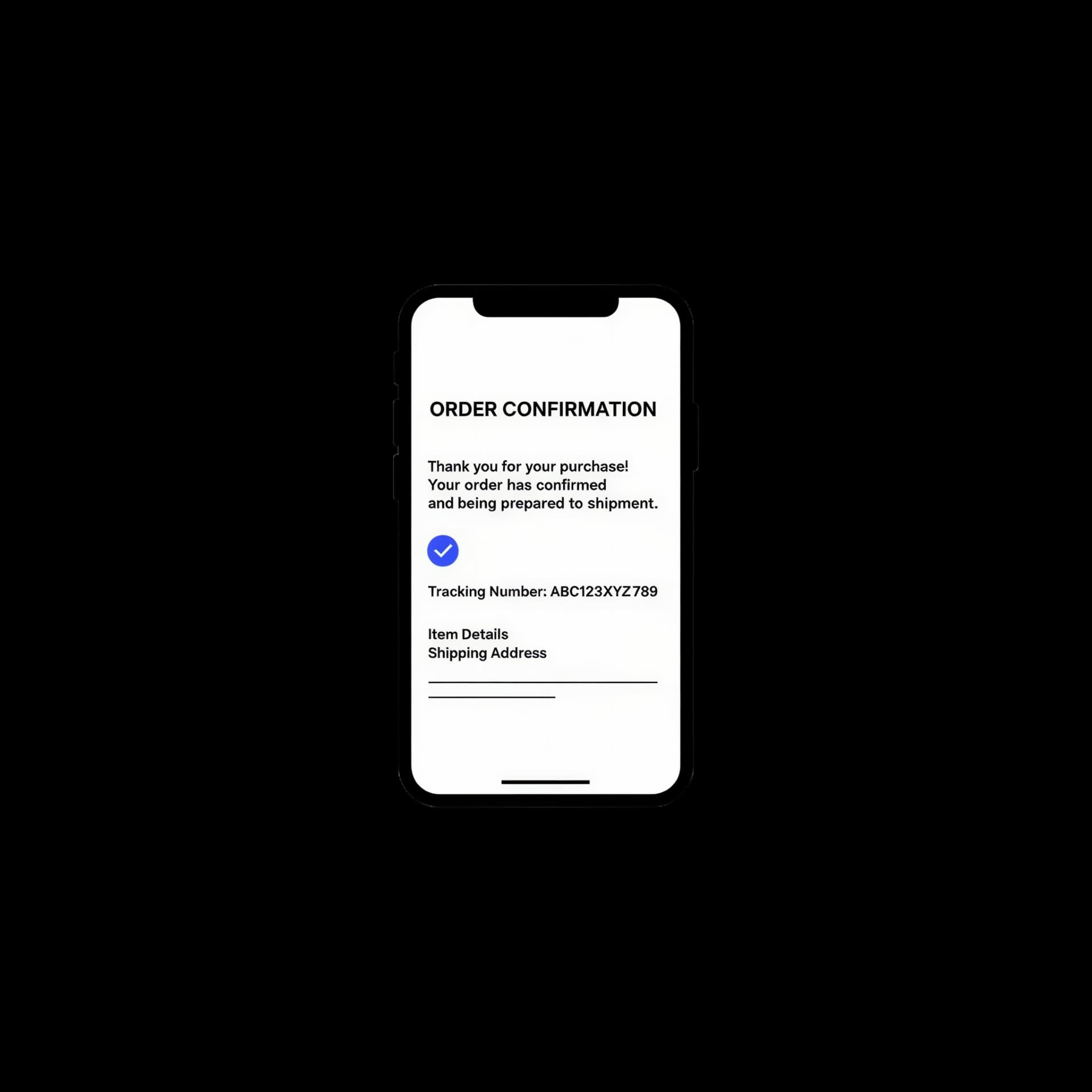 Order Confirmation