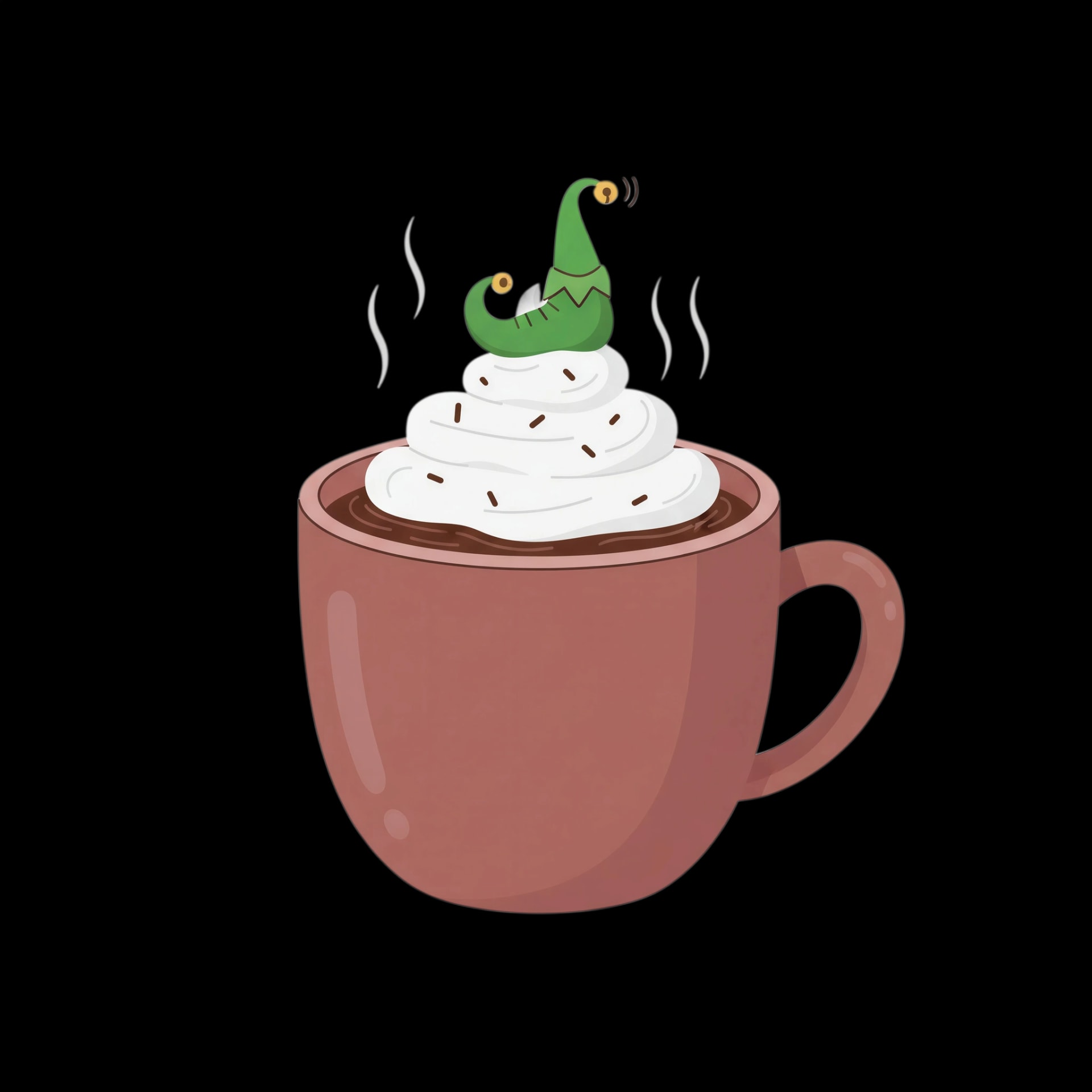 Elf Shoe Hot Cocoa