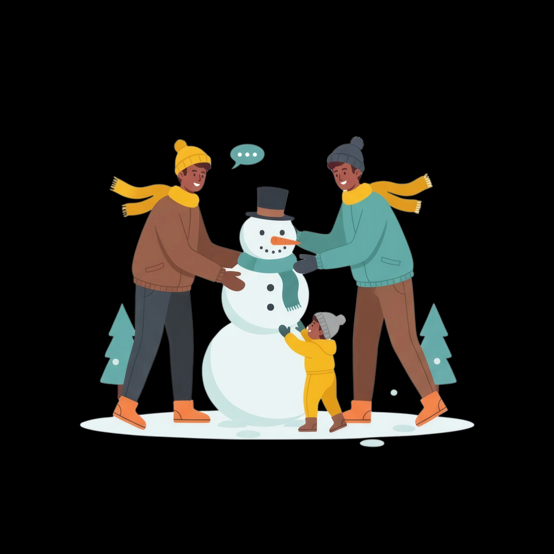 Building a Snowman