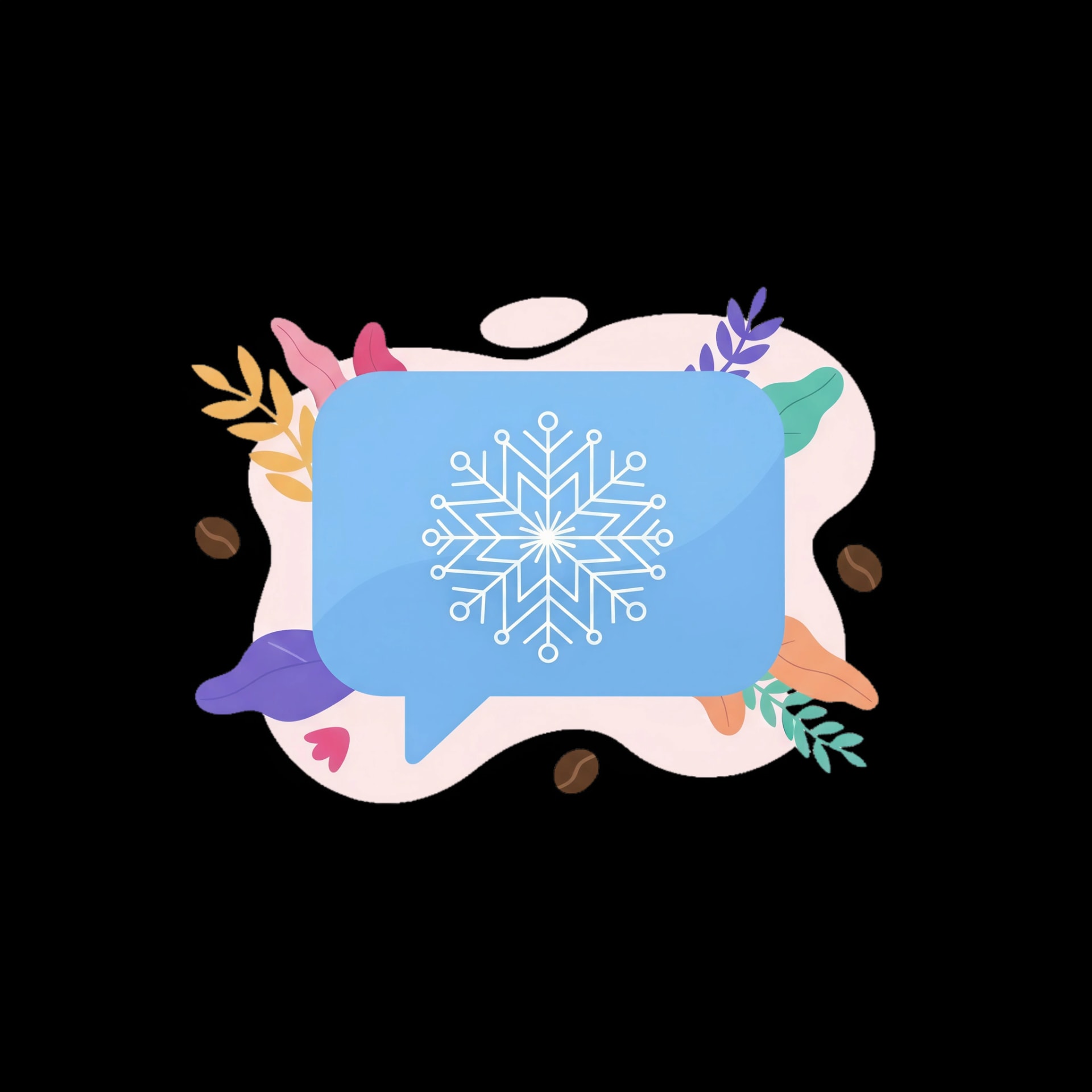 Snowflake Message