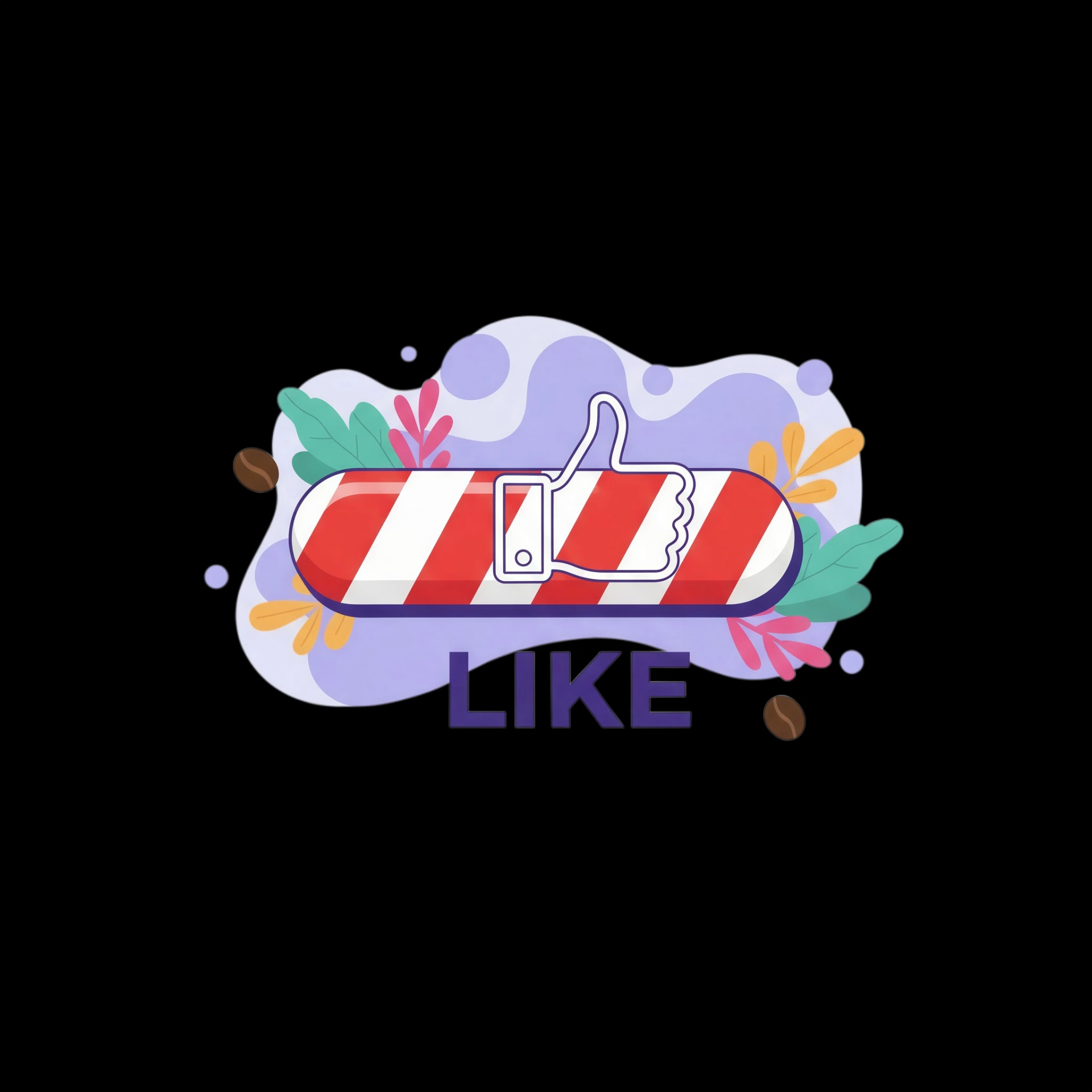 Festive Like Button