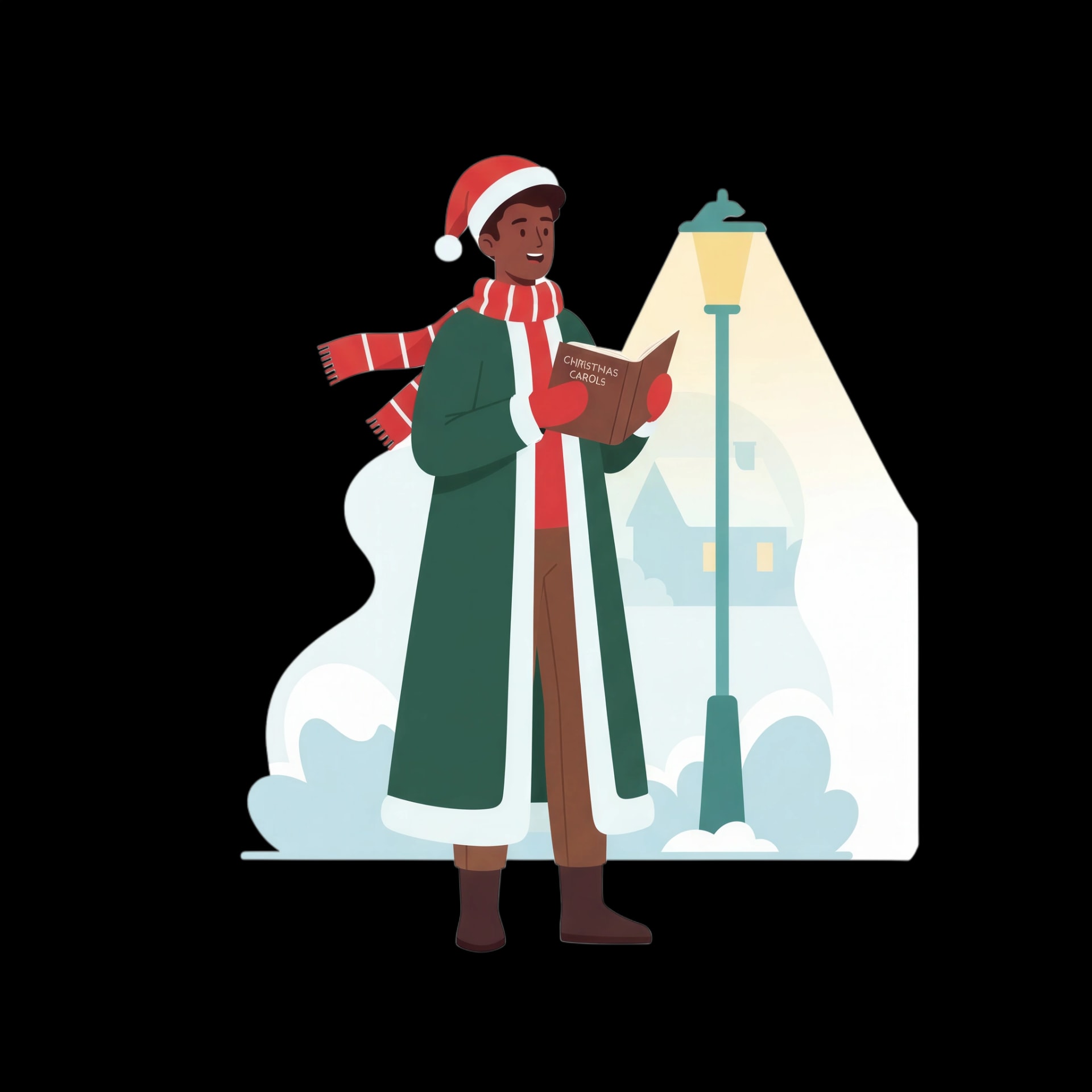 Happy Caroler