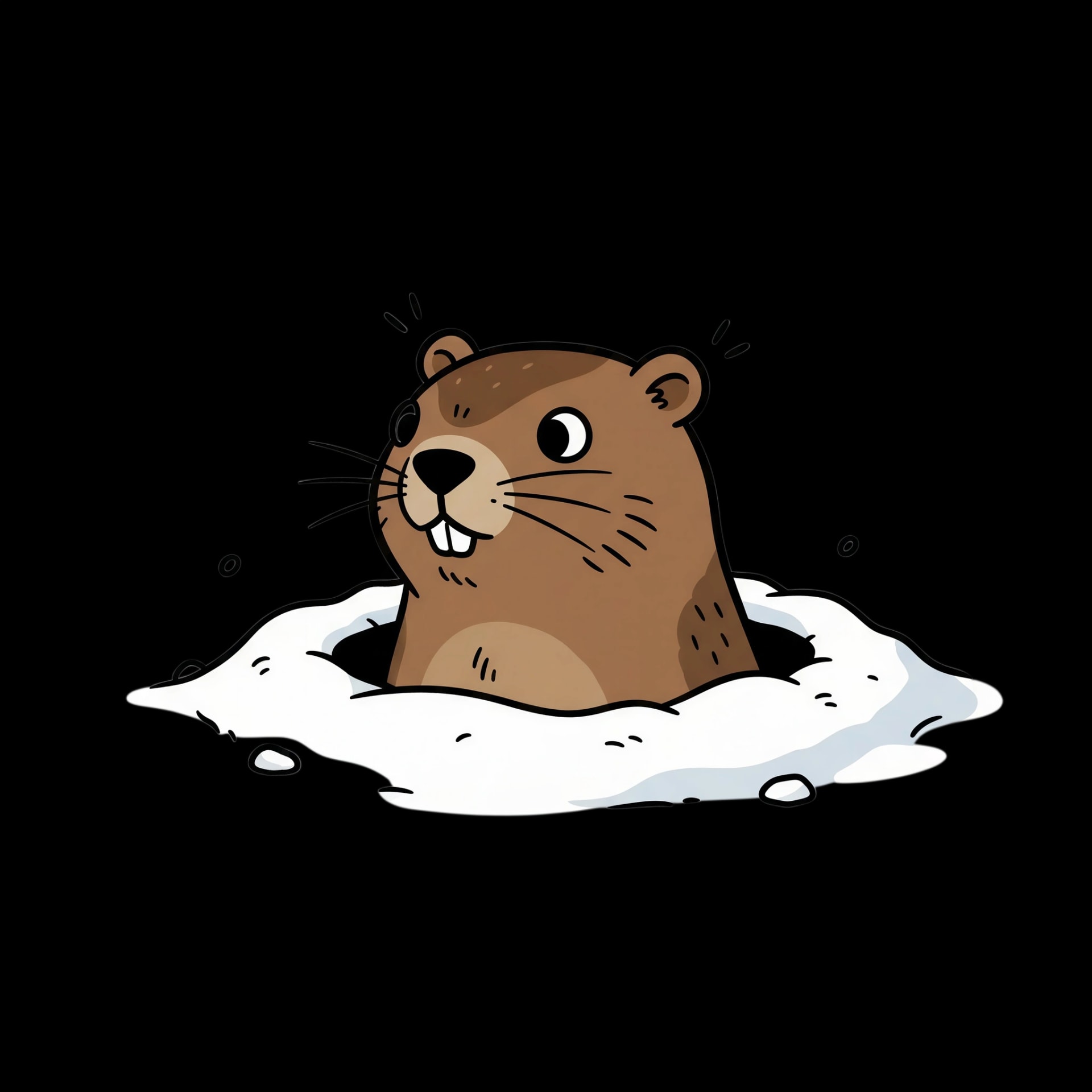Groundhog Peek