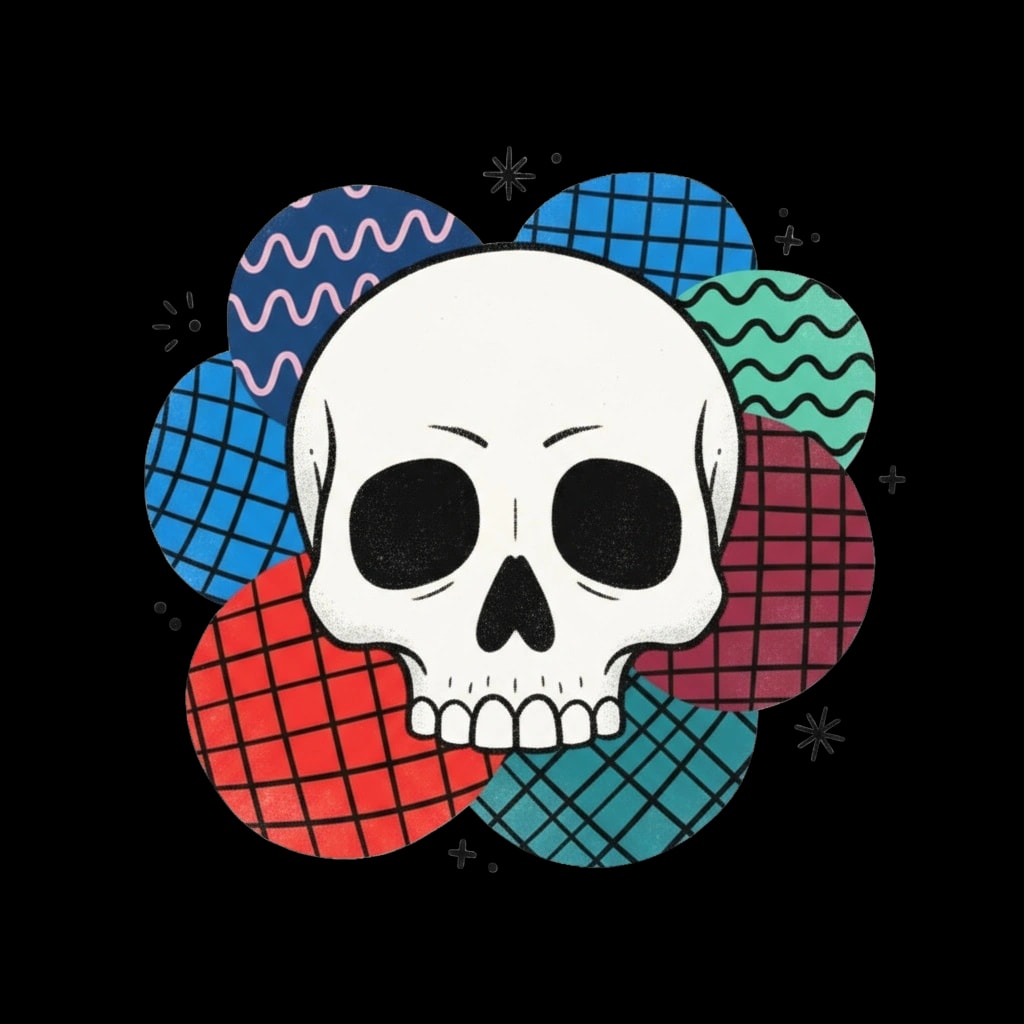 Simple Human Skull