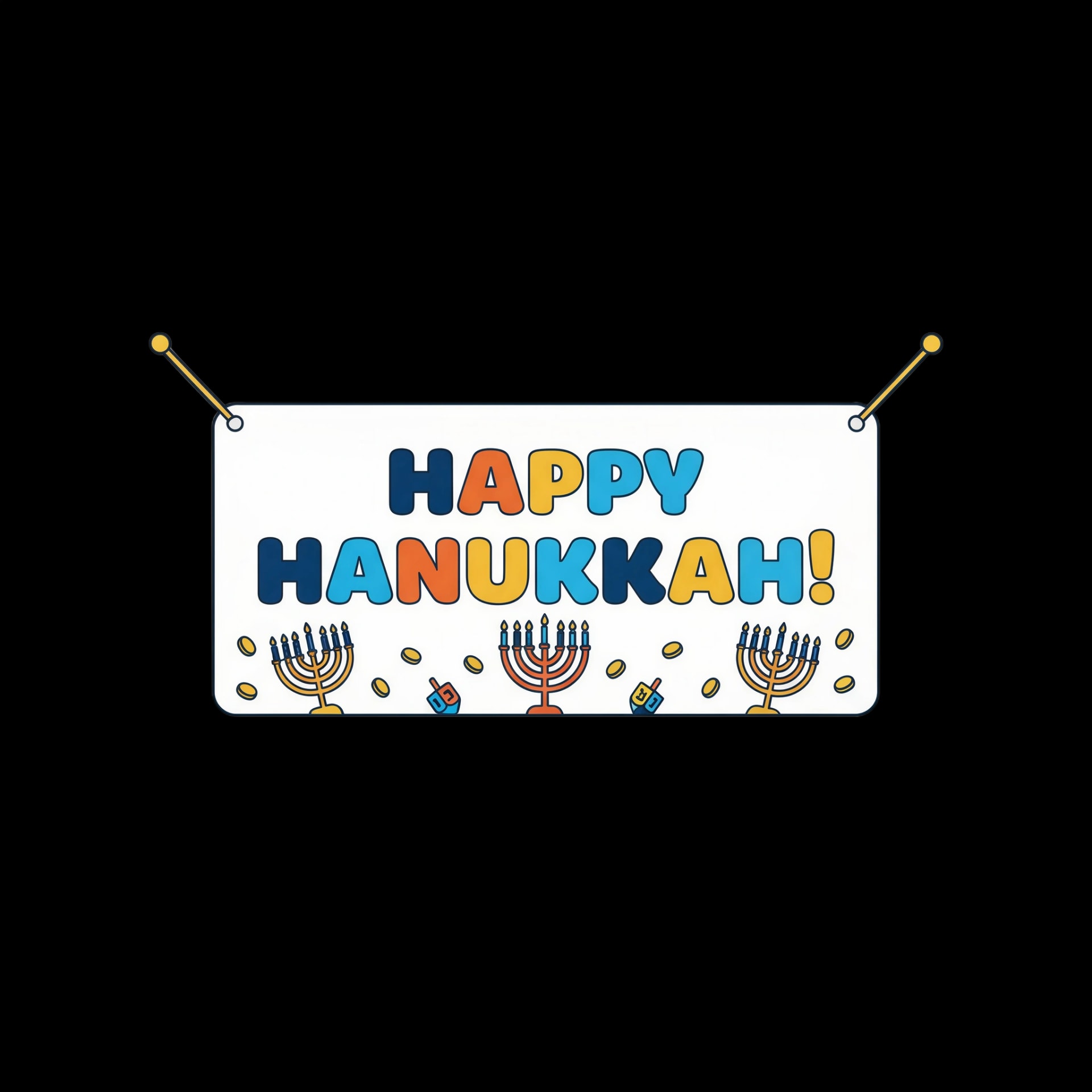 Hanukkah Banner