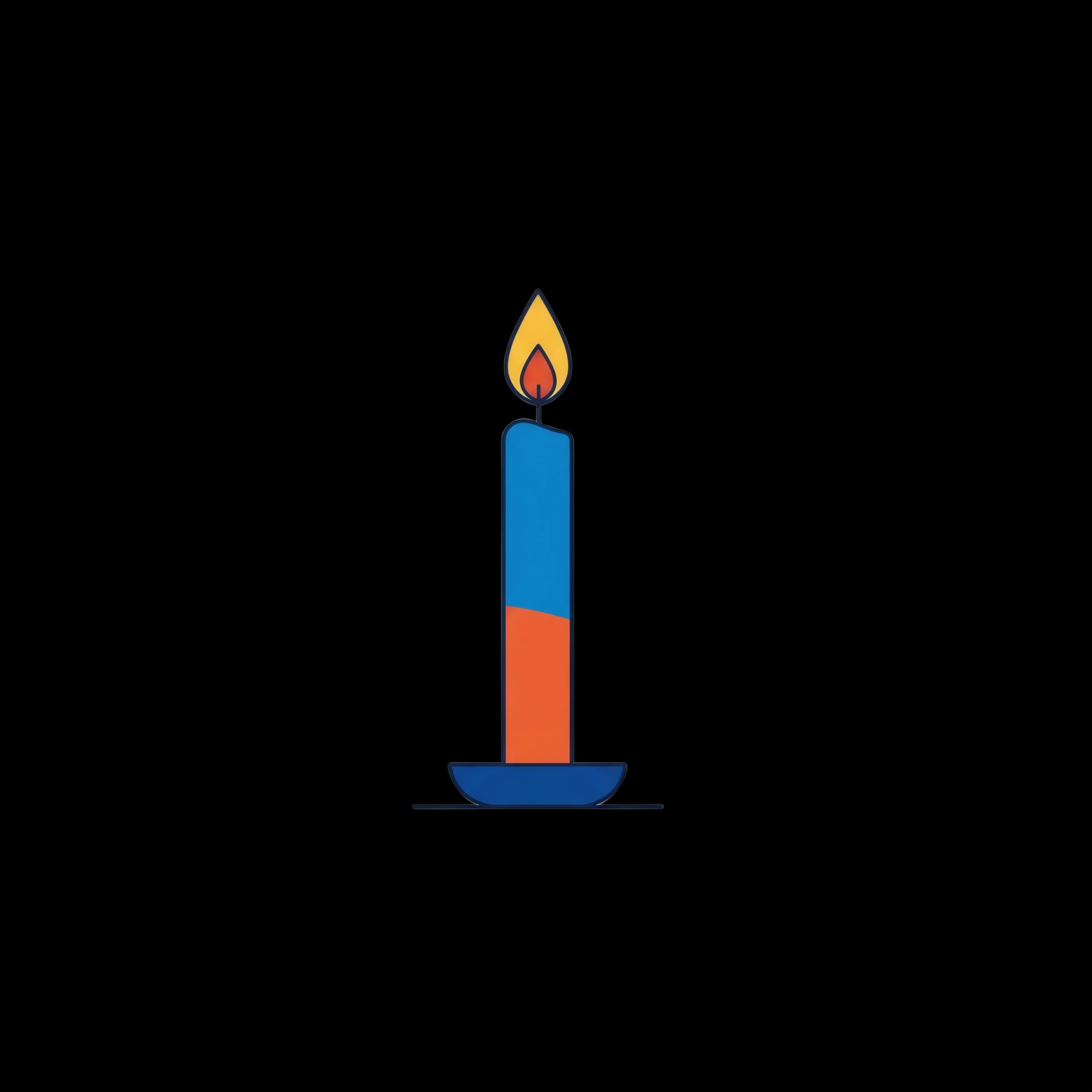 Shamash Candle
