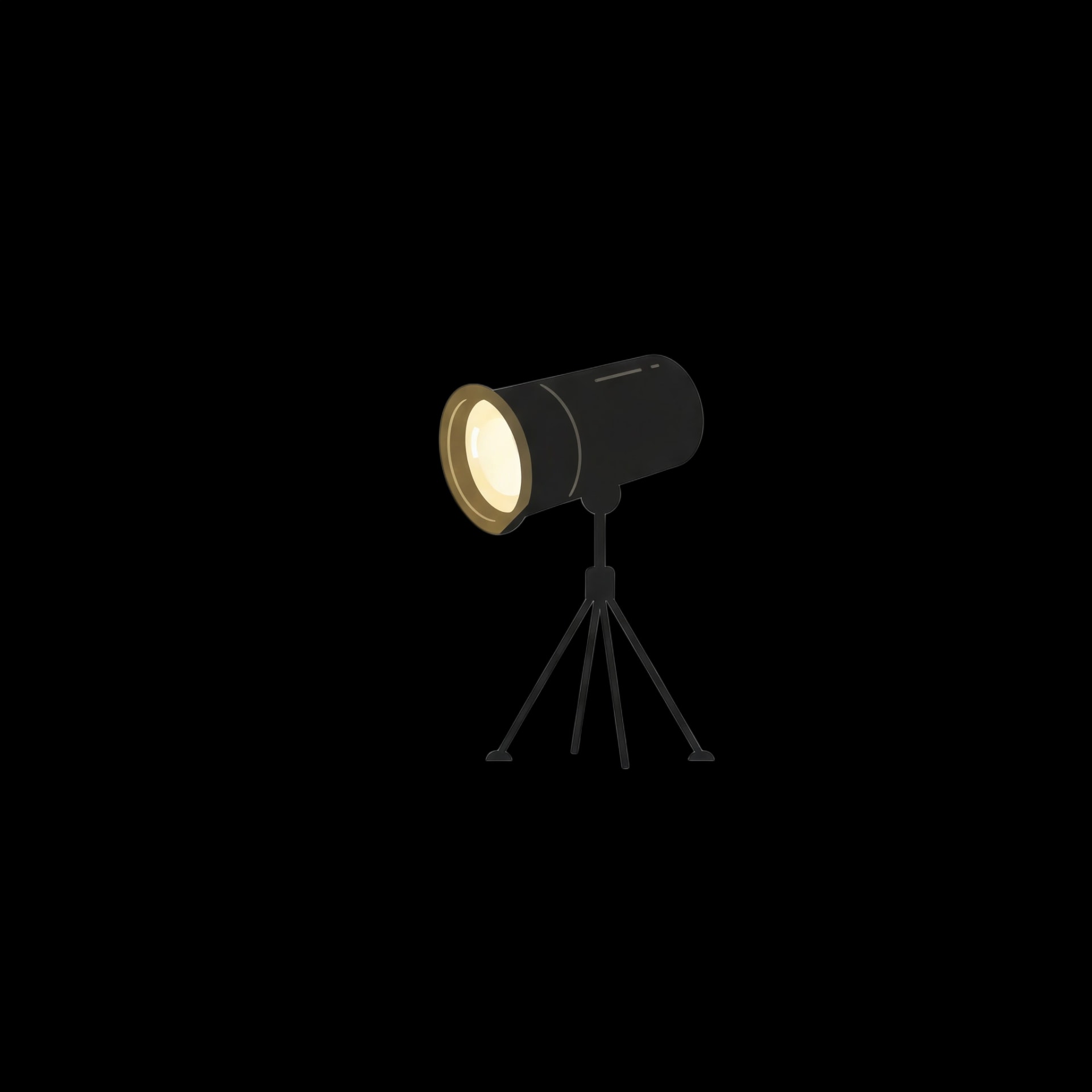 Glowing Stage Light