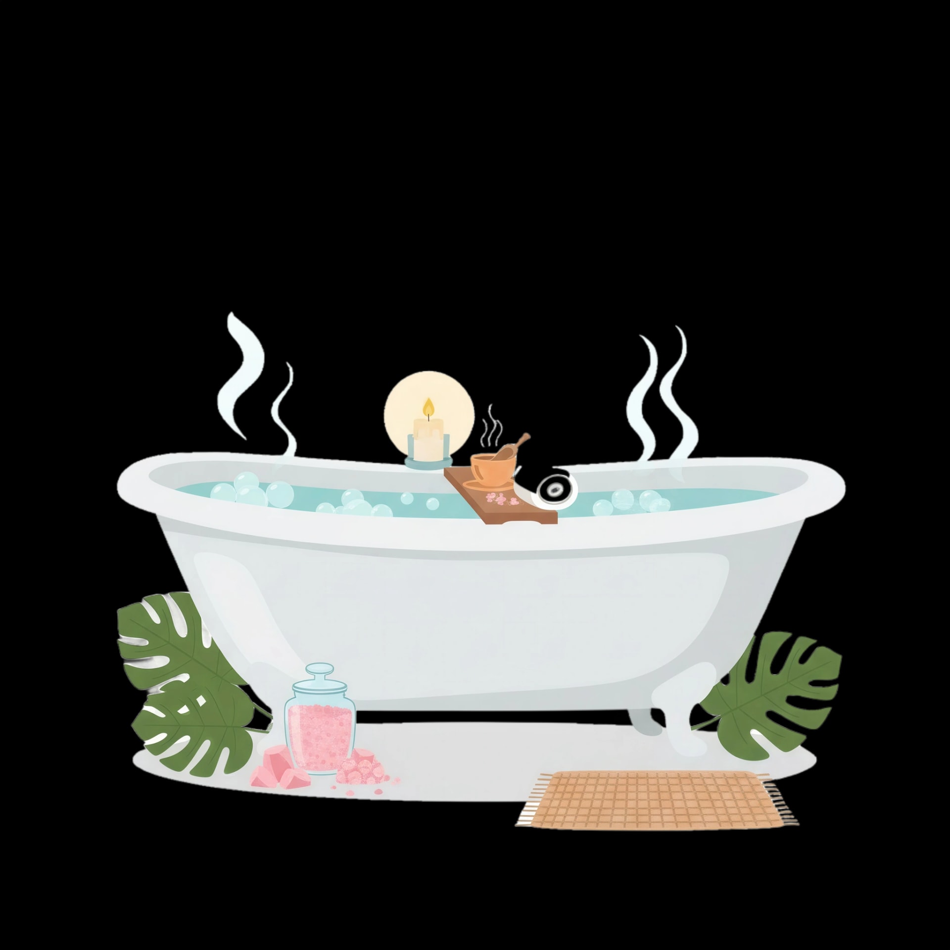 Relaxing Bath Time