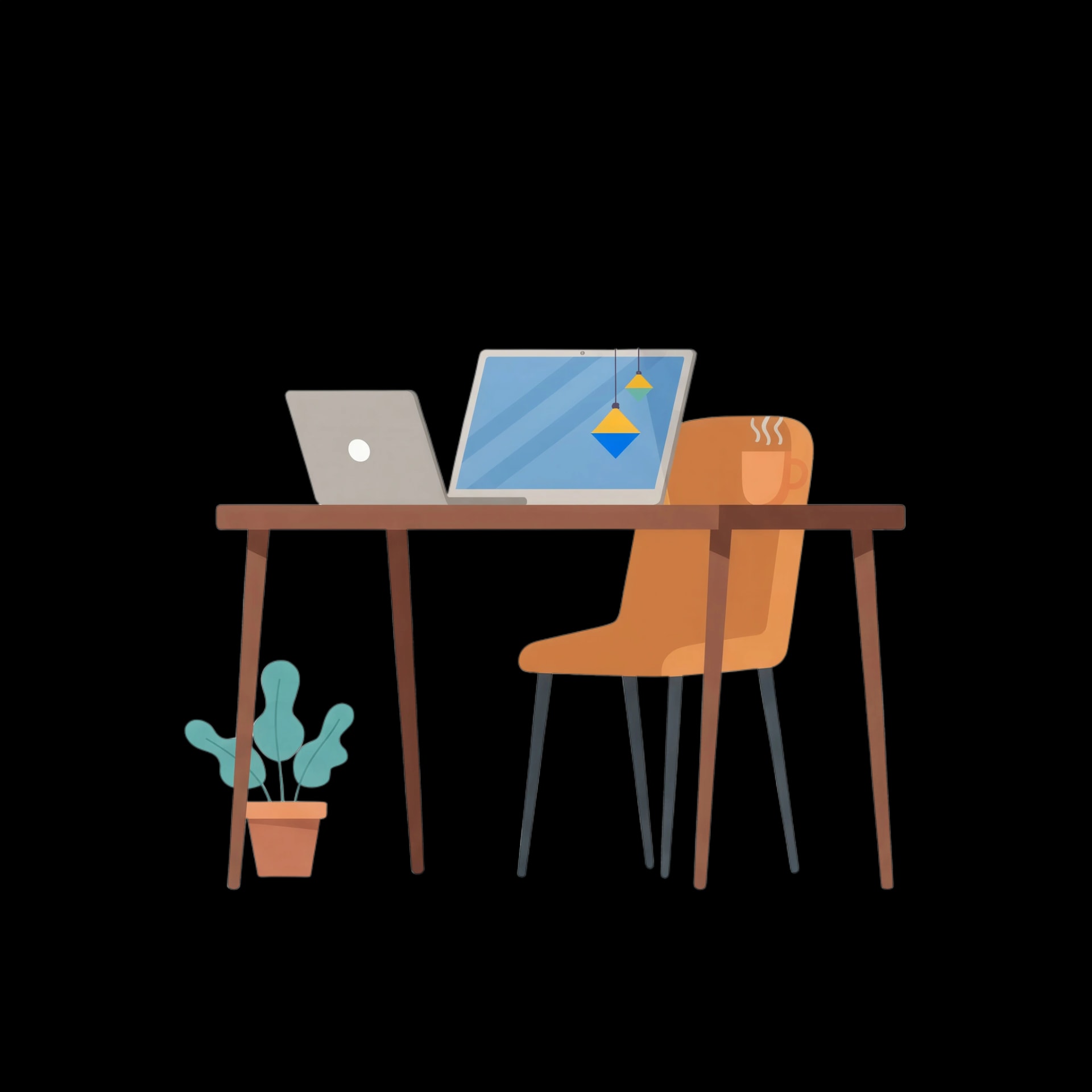 Subtle Desk Holiday