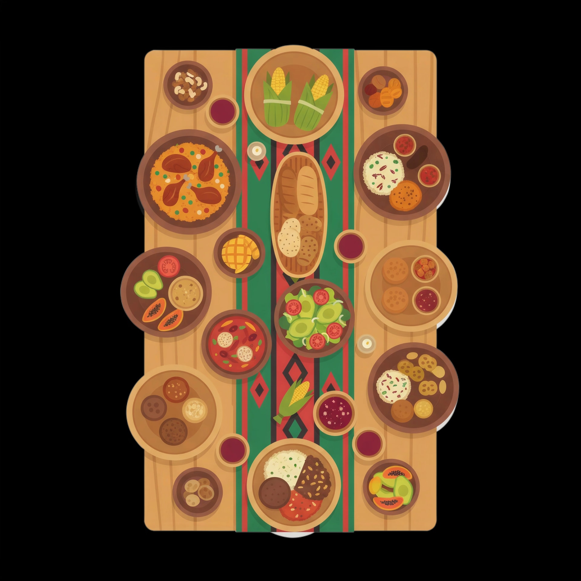 Karamu Feast Table