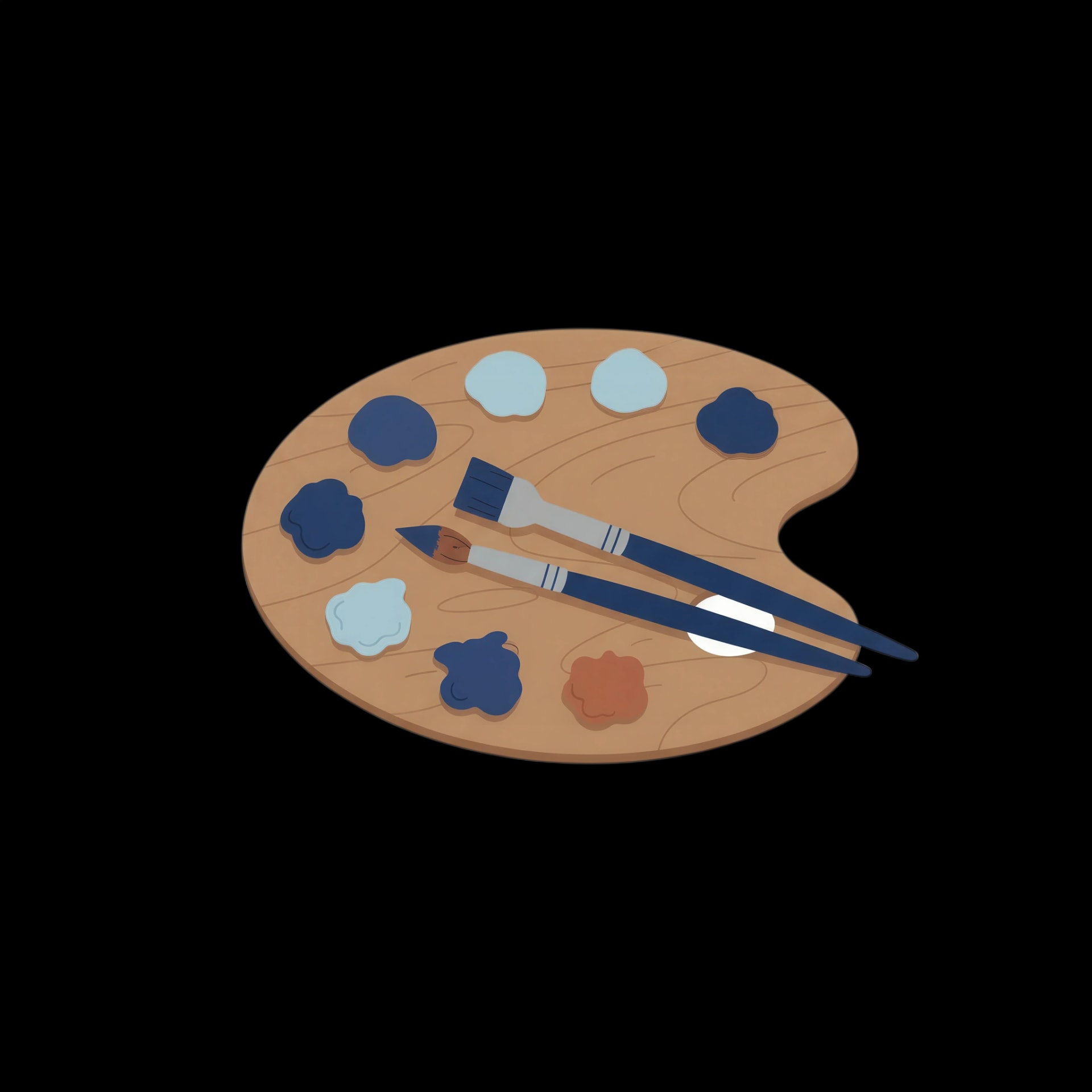 Artistic Paint Palette