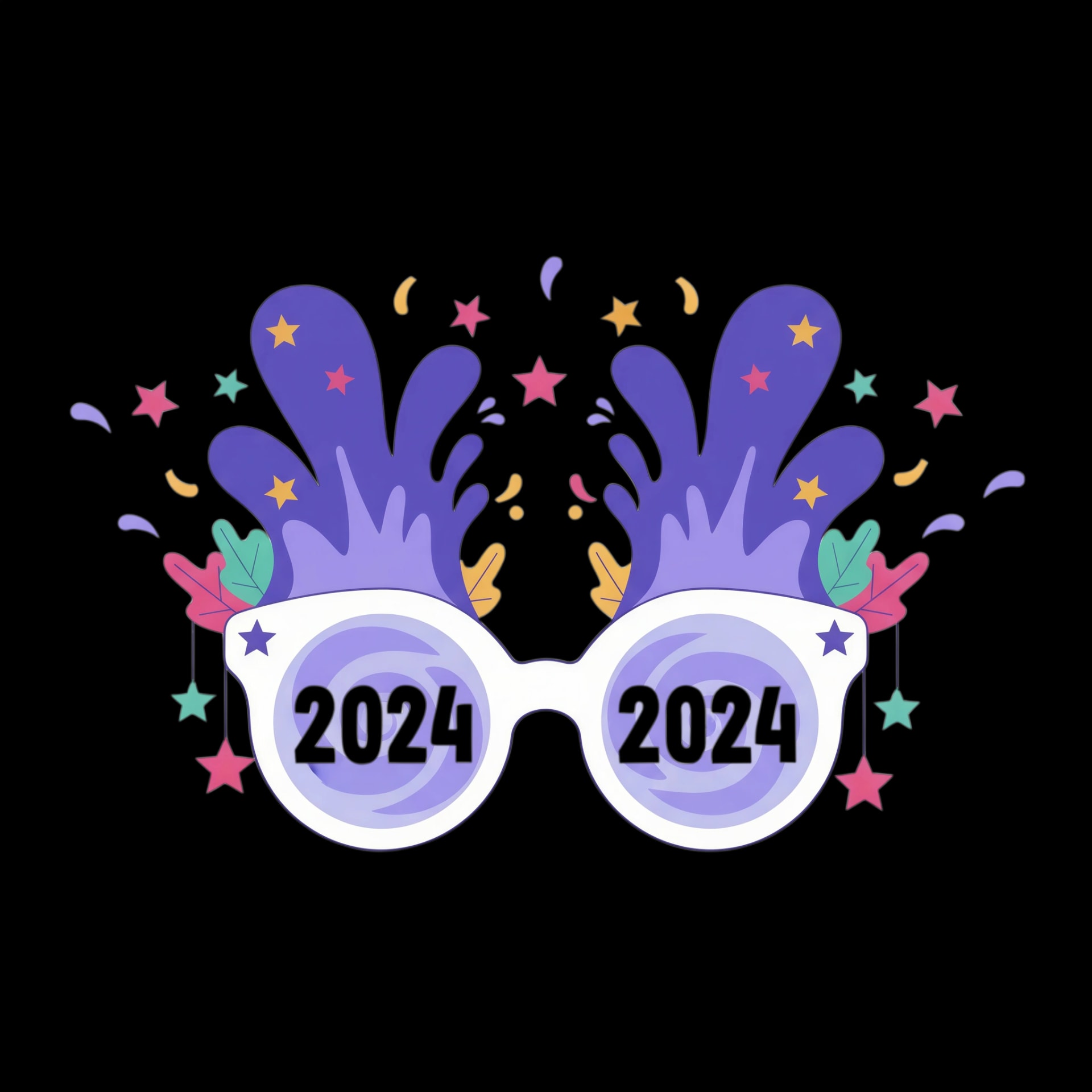 New Year's Glasses