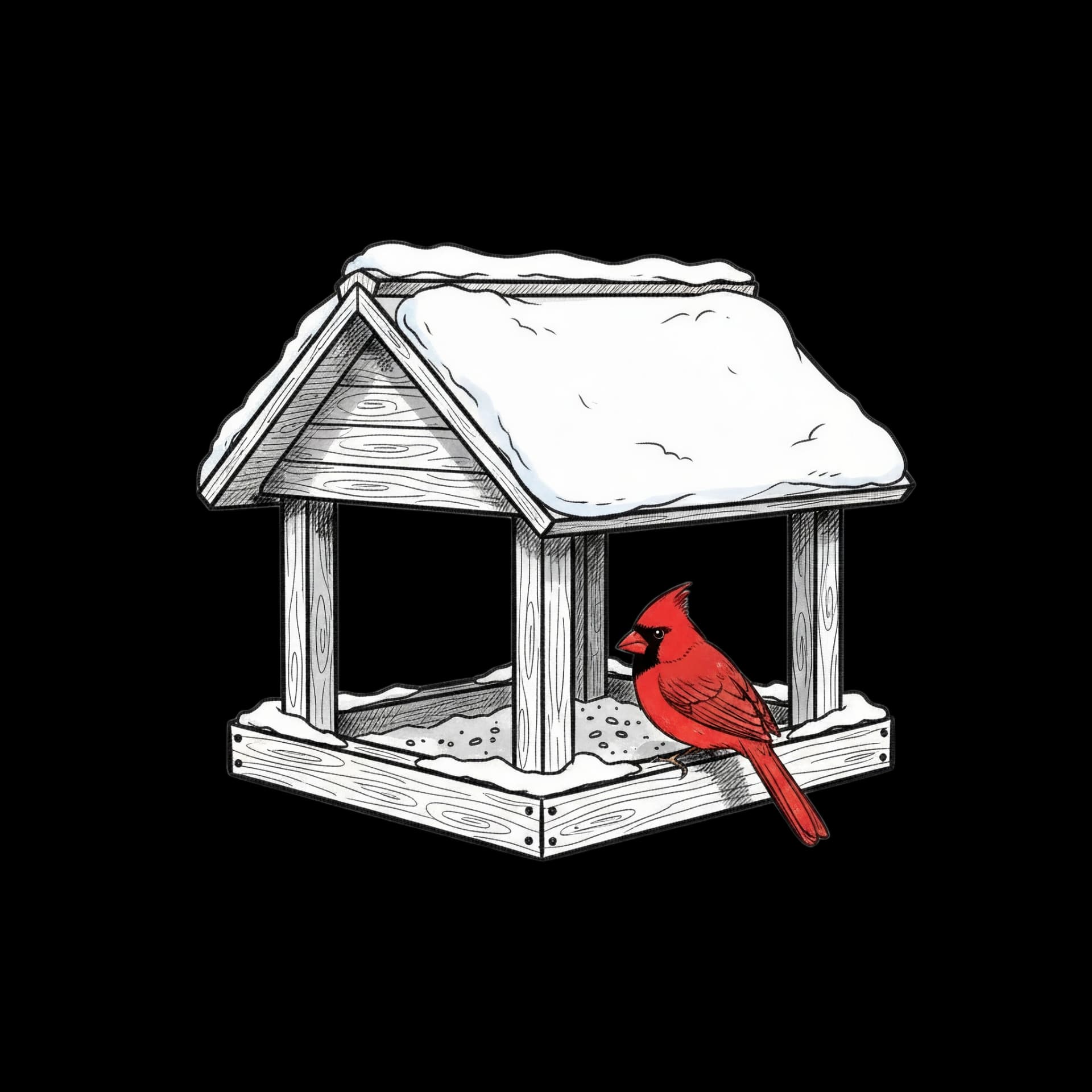 Winter Bird Feeder
