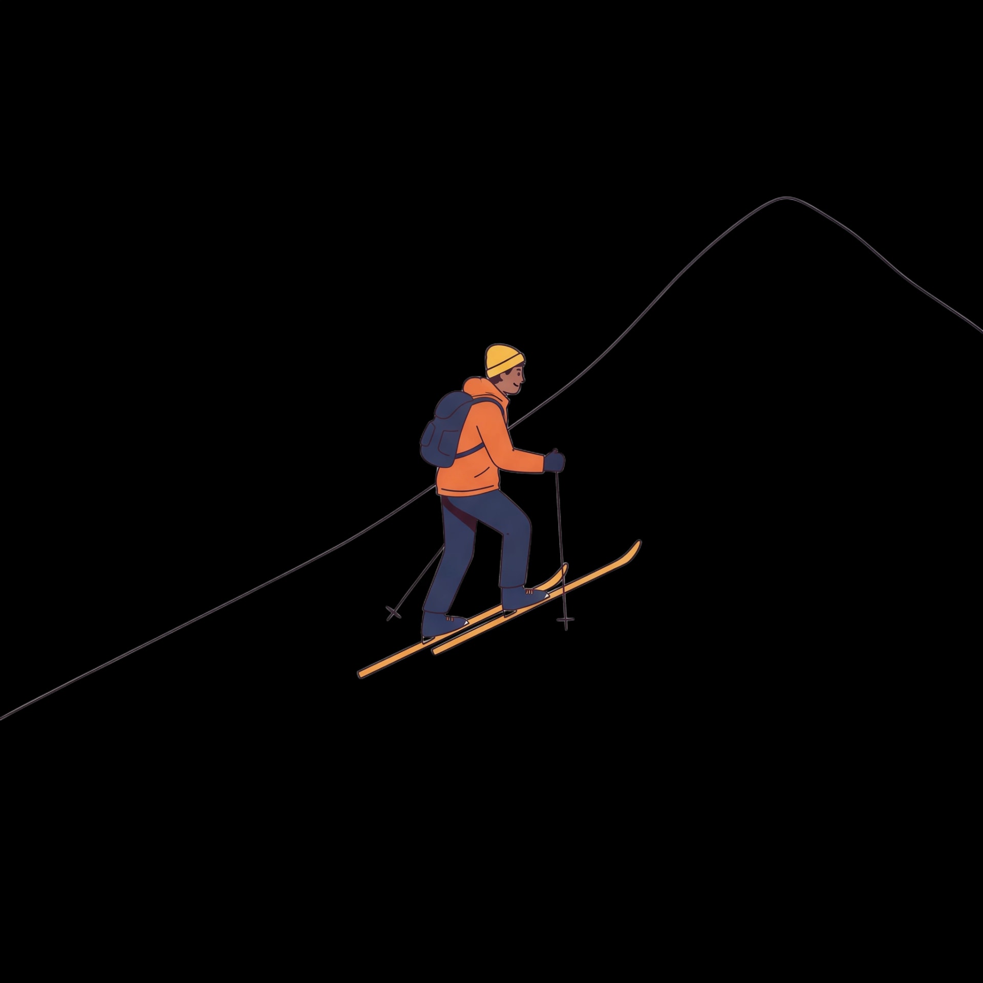 Backcountry Skier