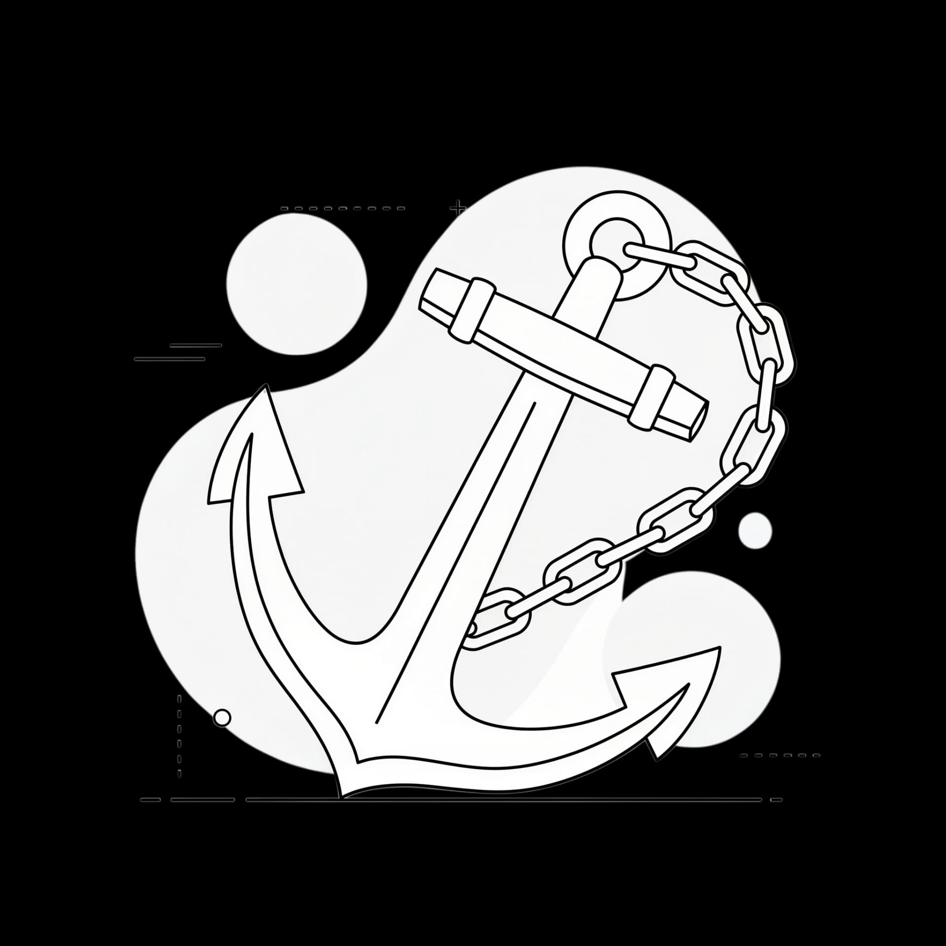 Heavy Naval Anchor