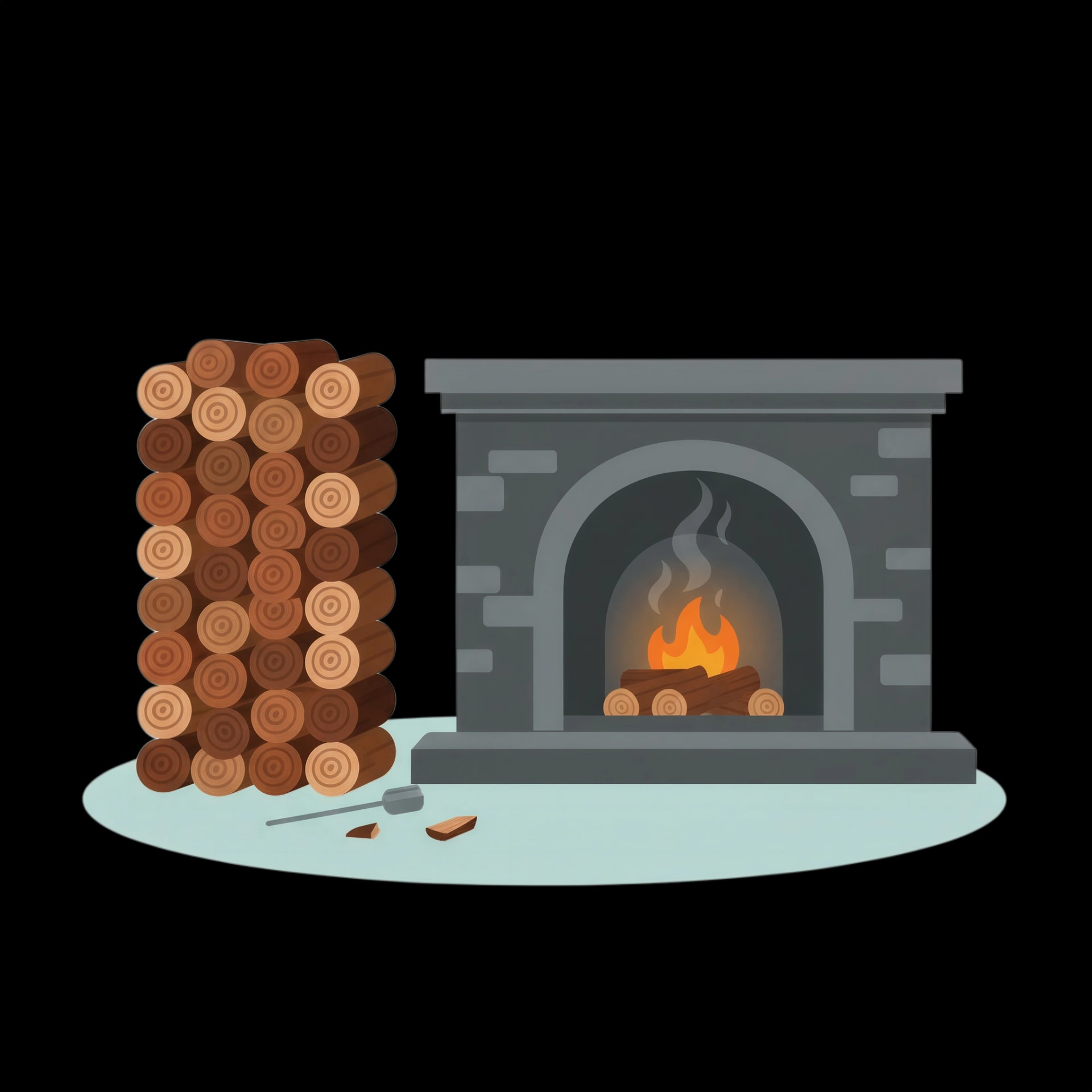 Firewood Stack