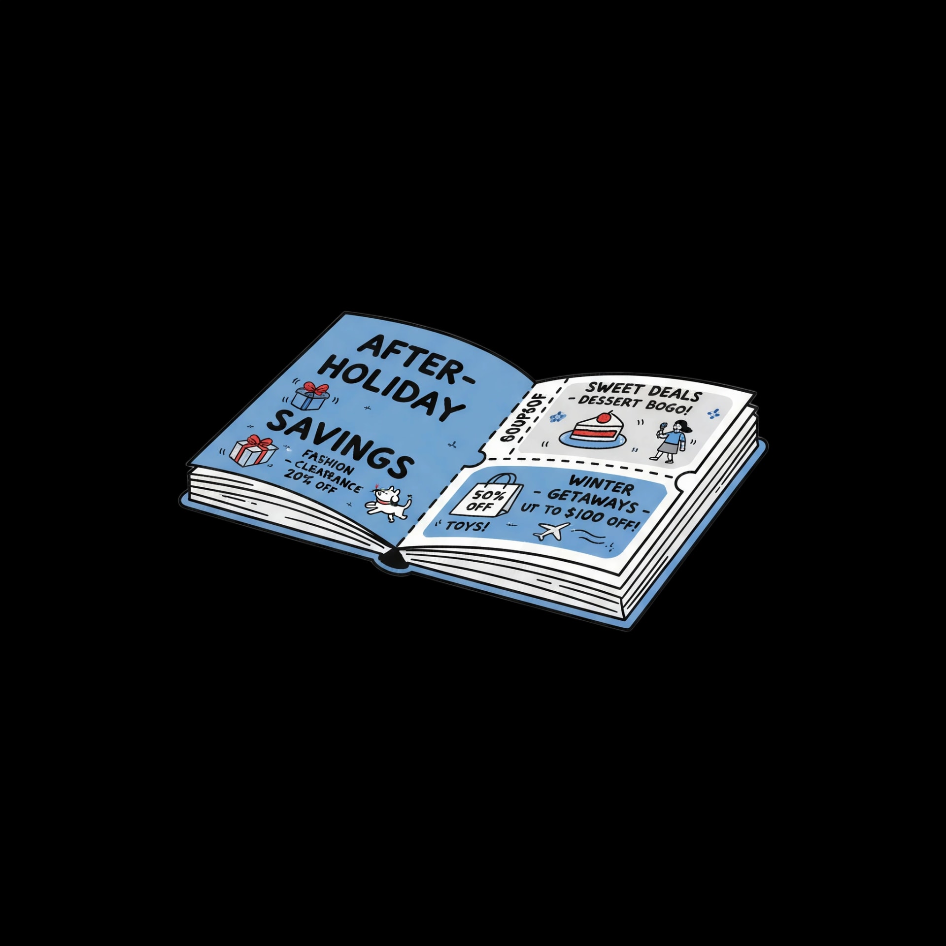Open Coupon Book