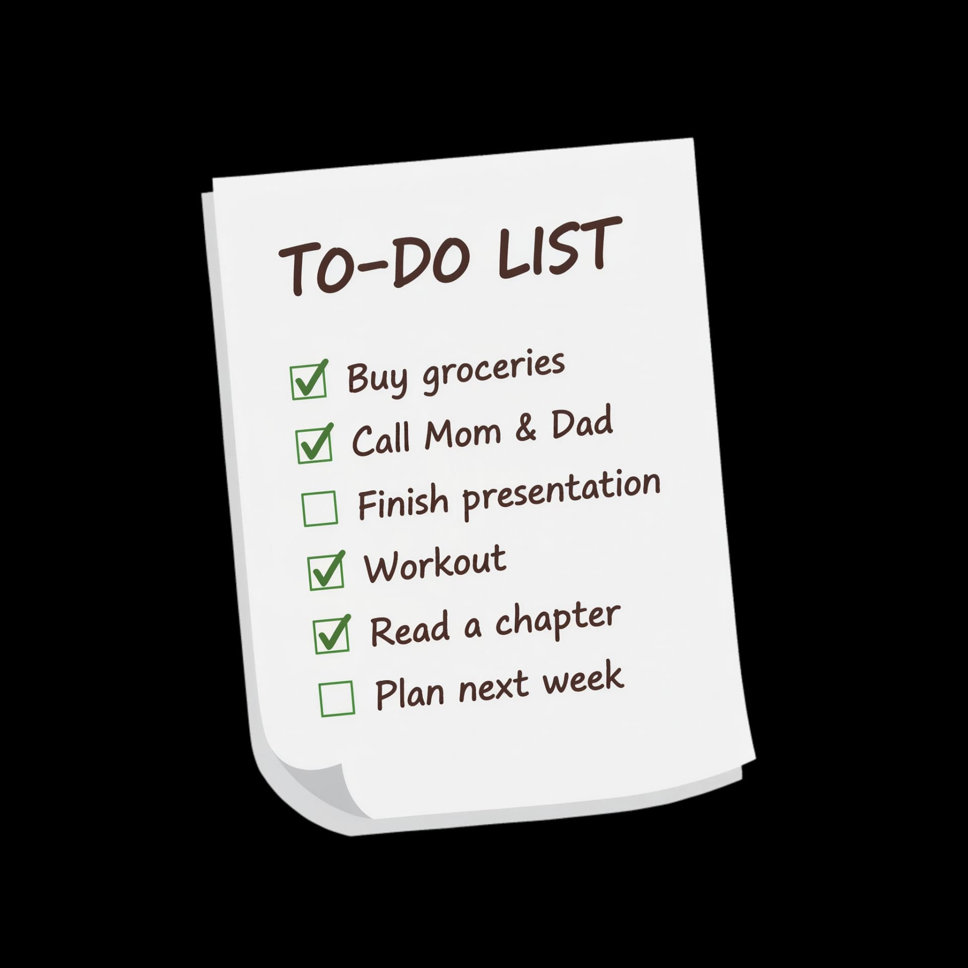Task Completion