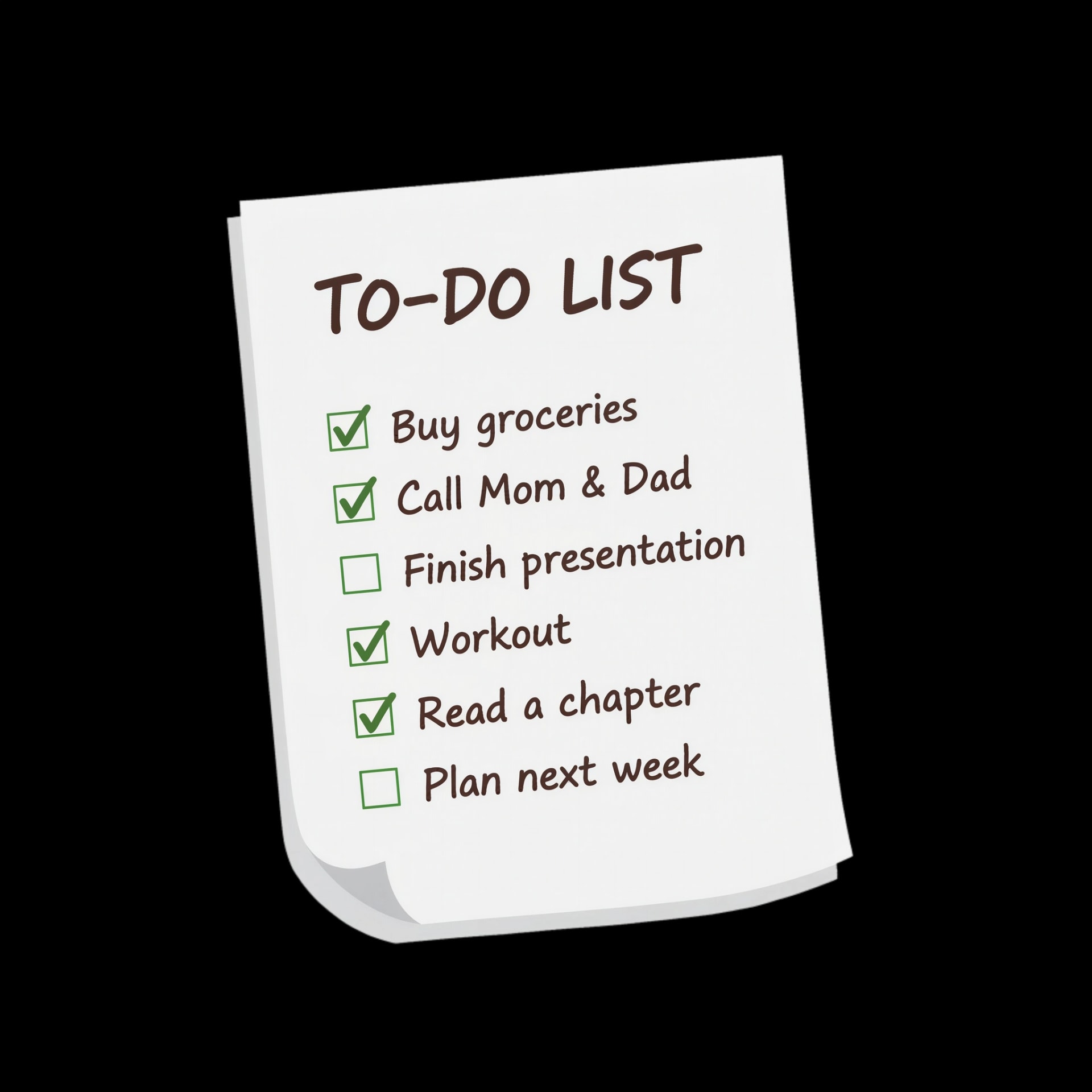 Task Completion