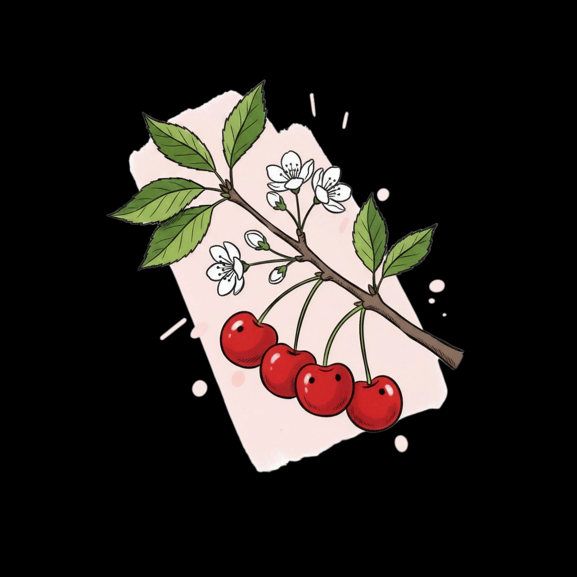 Cherry Tree Branch
