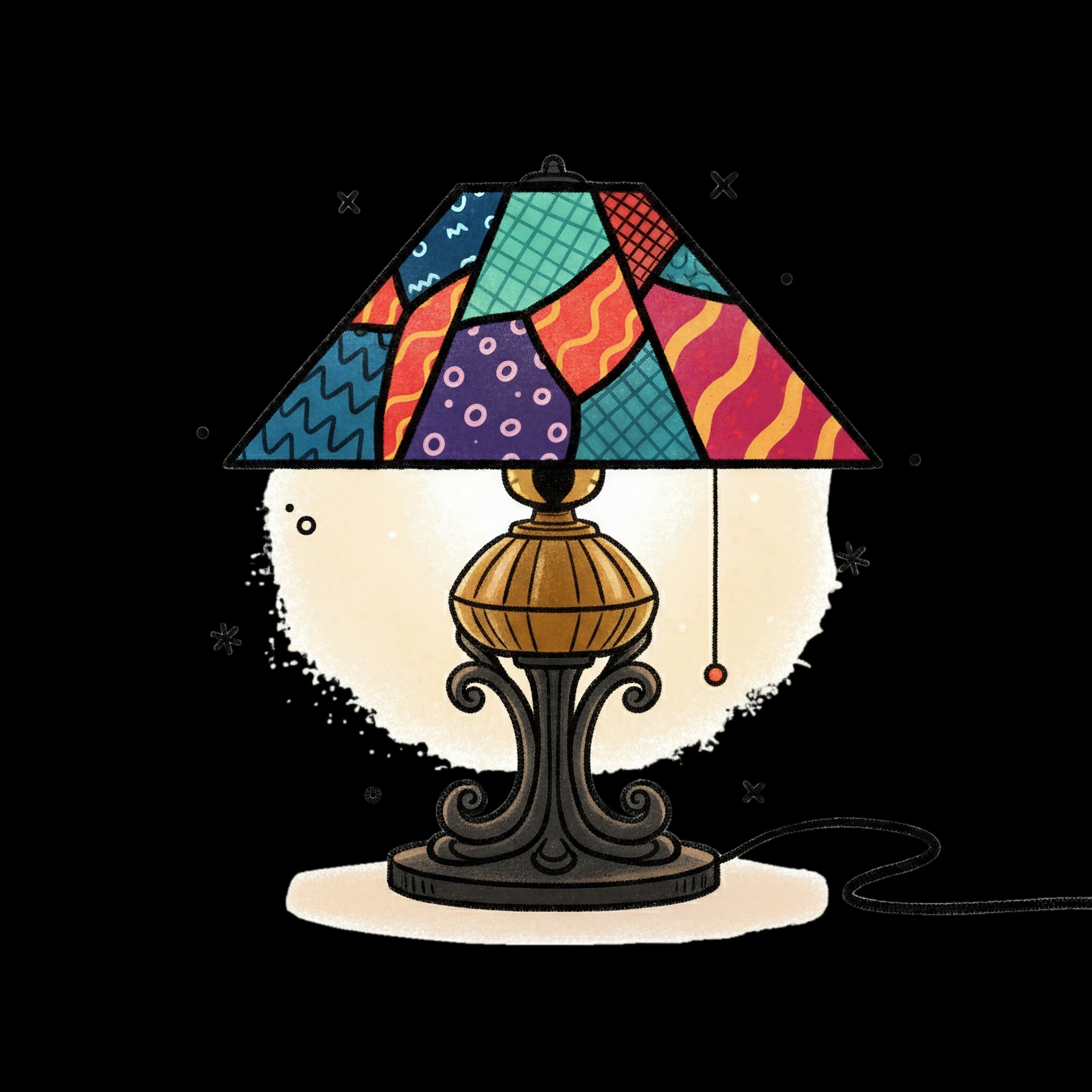 Vintage Table Lamp