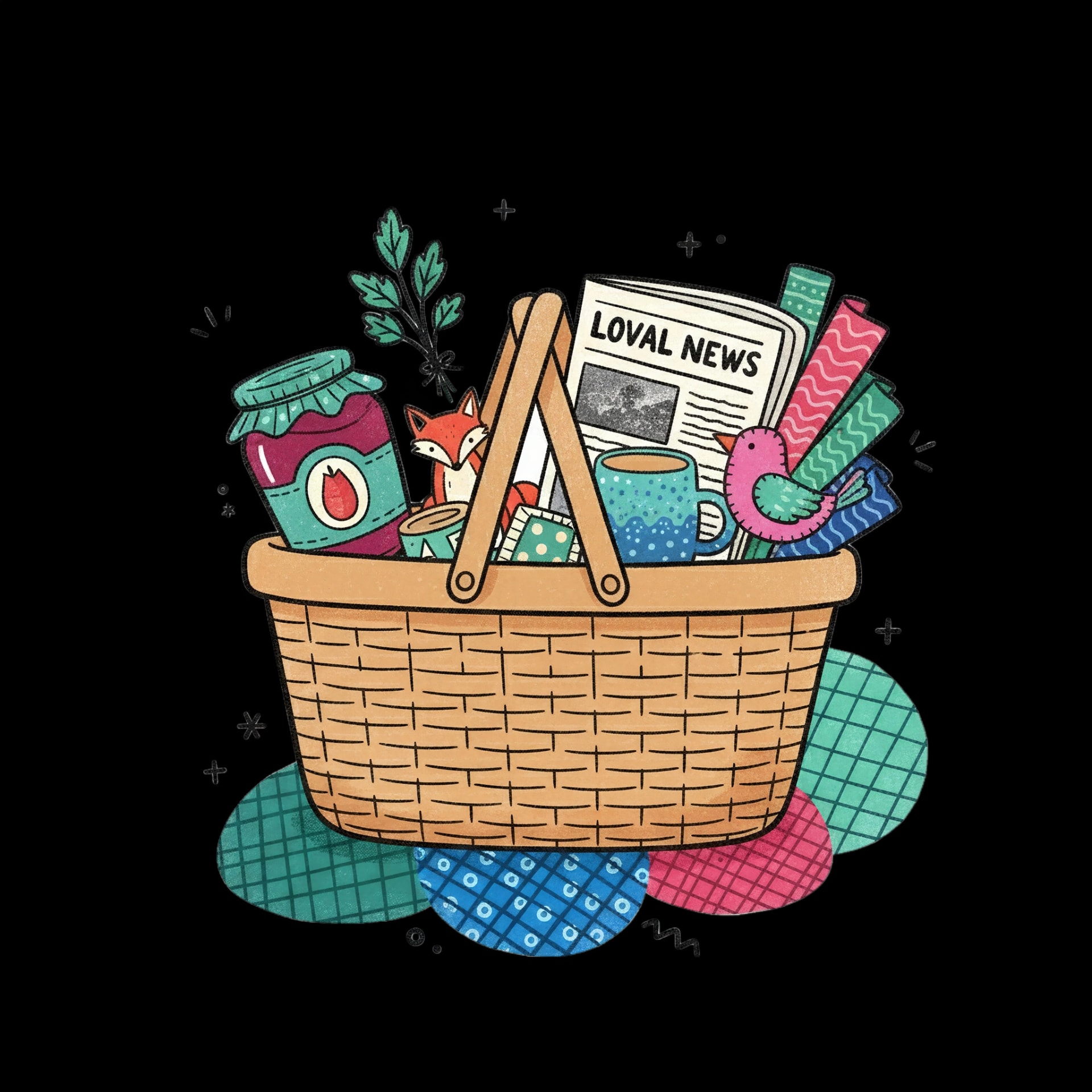 Curated Shopping Basket
