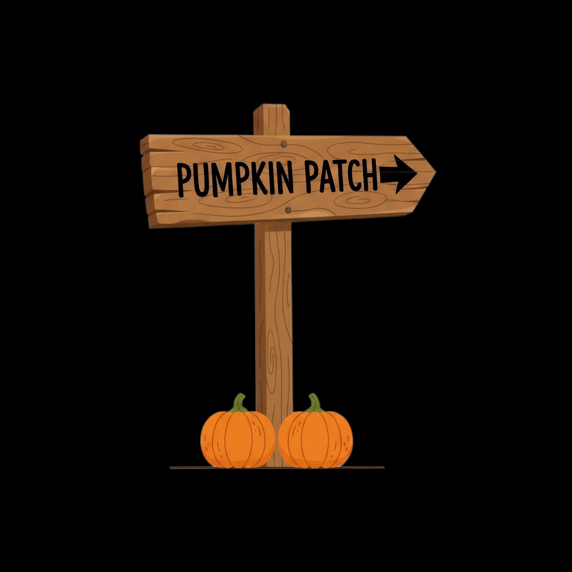 Rustic Pumpkin Patch Sign