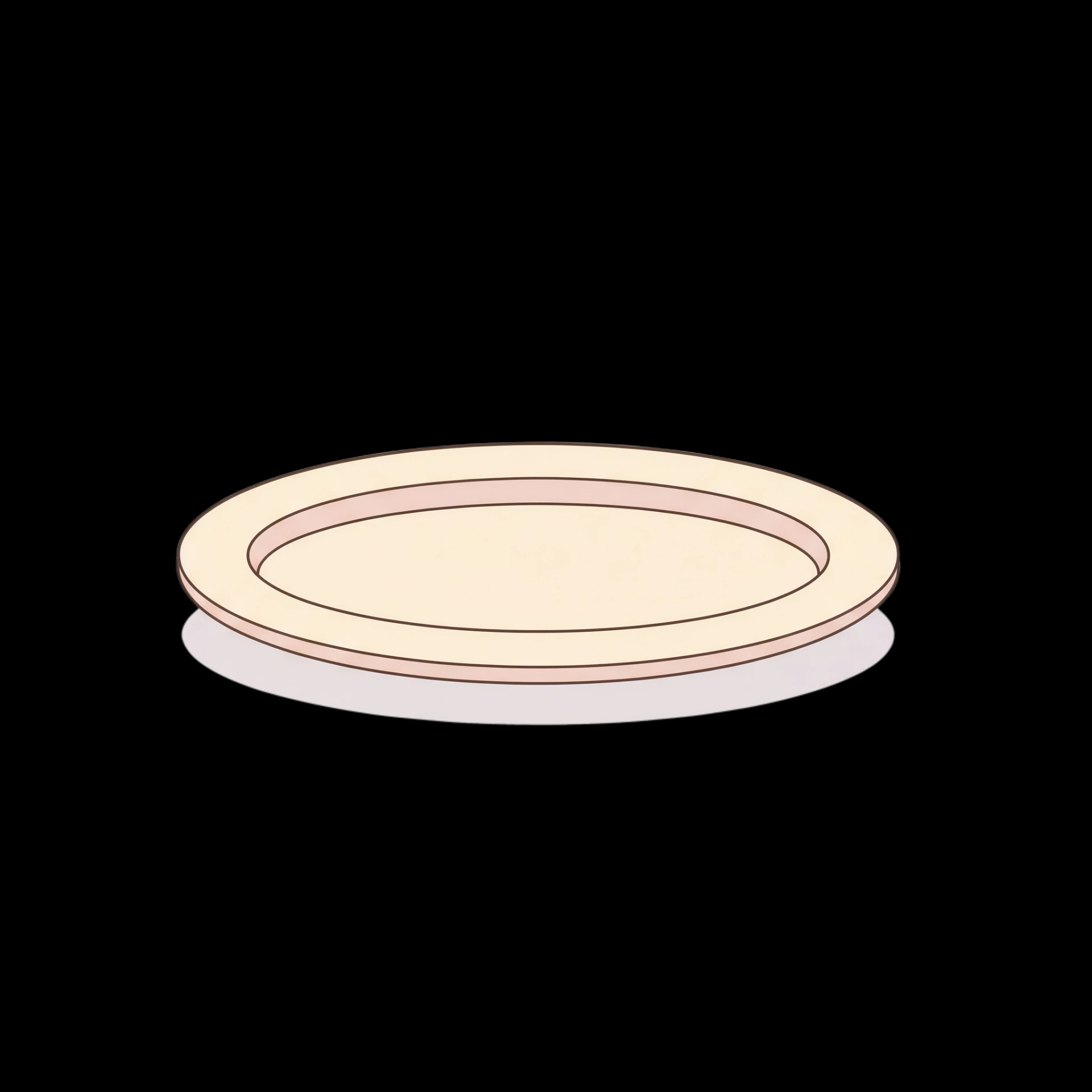 Empty Serving Platter