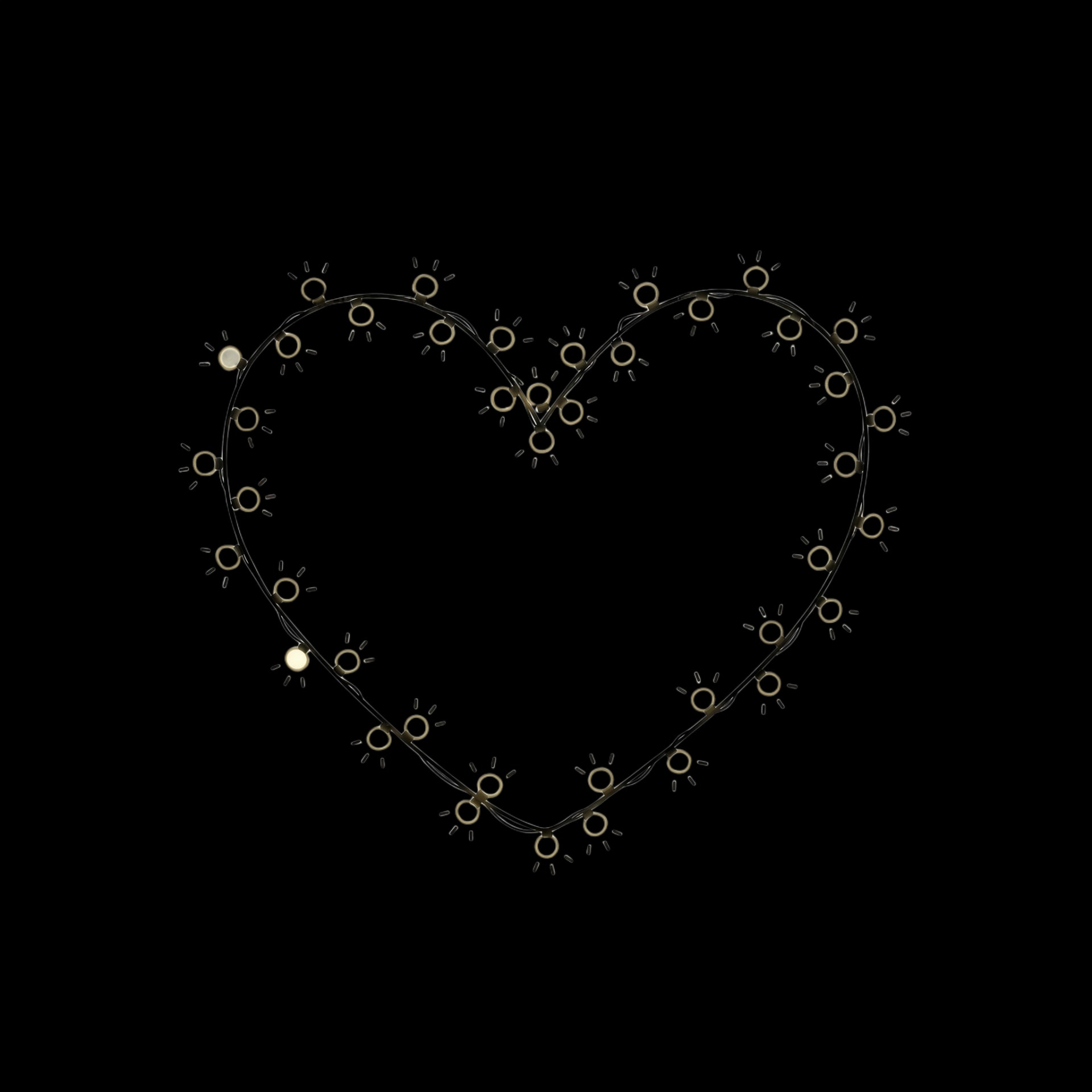 Heart Fairy Lights