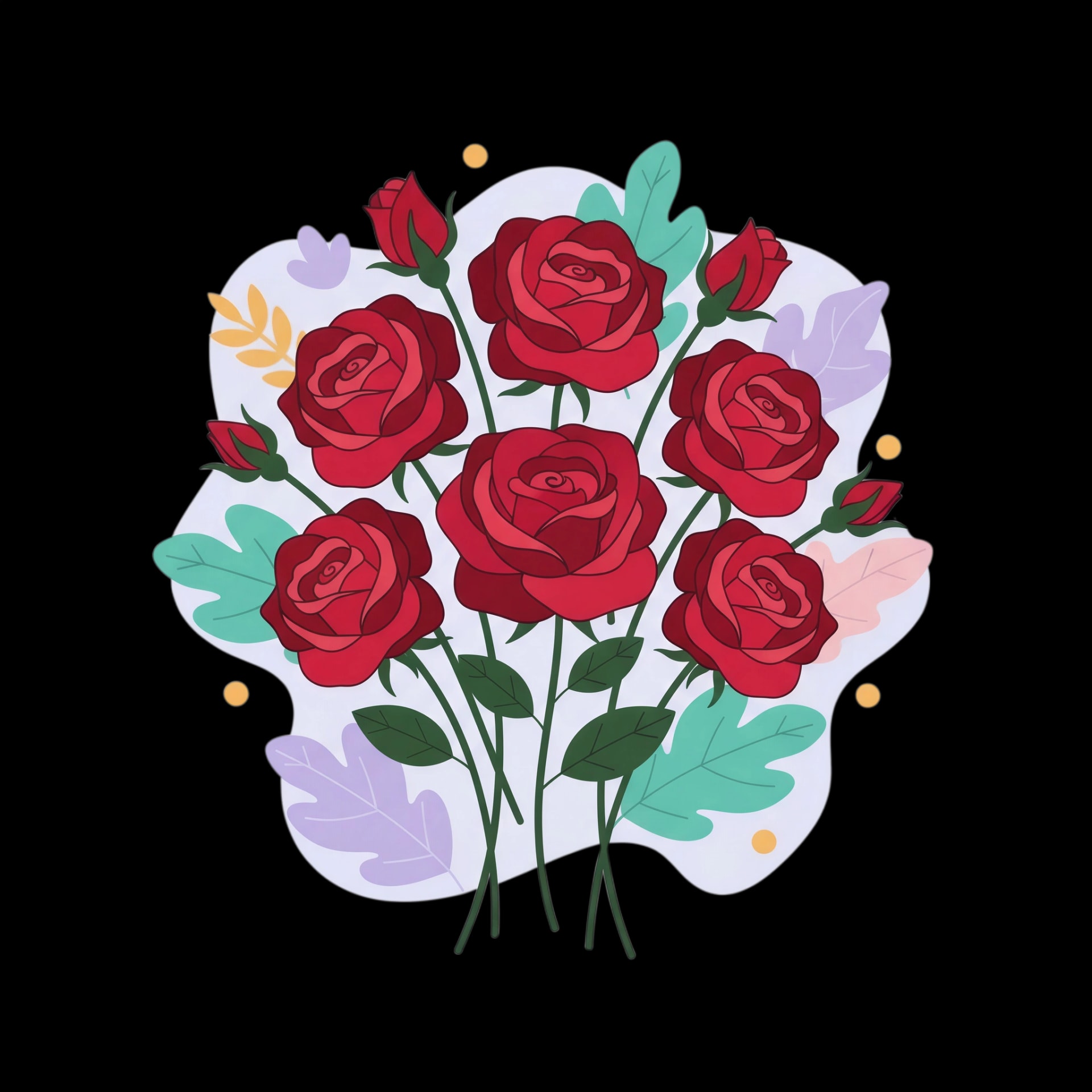 Sacred Red Roses