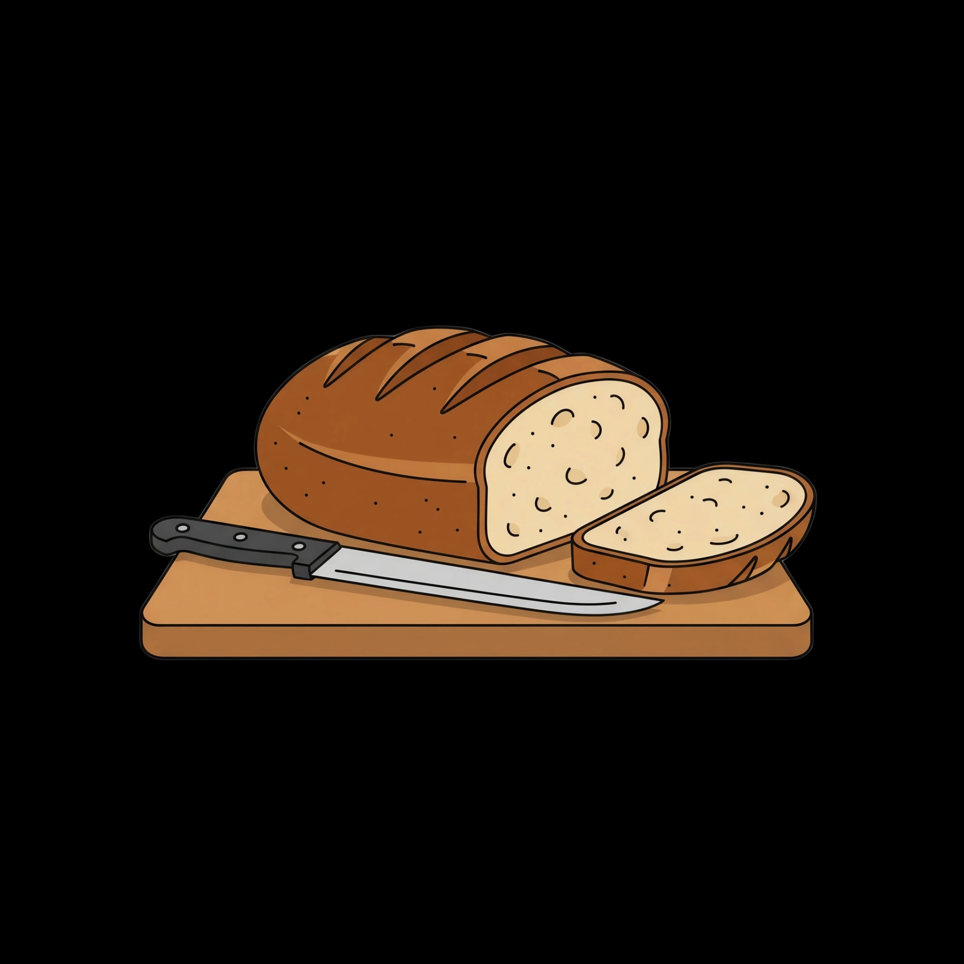 Fresh Bread Slice