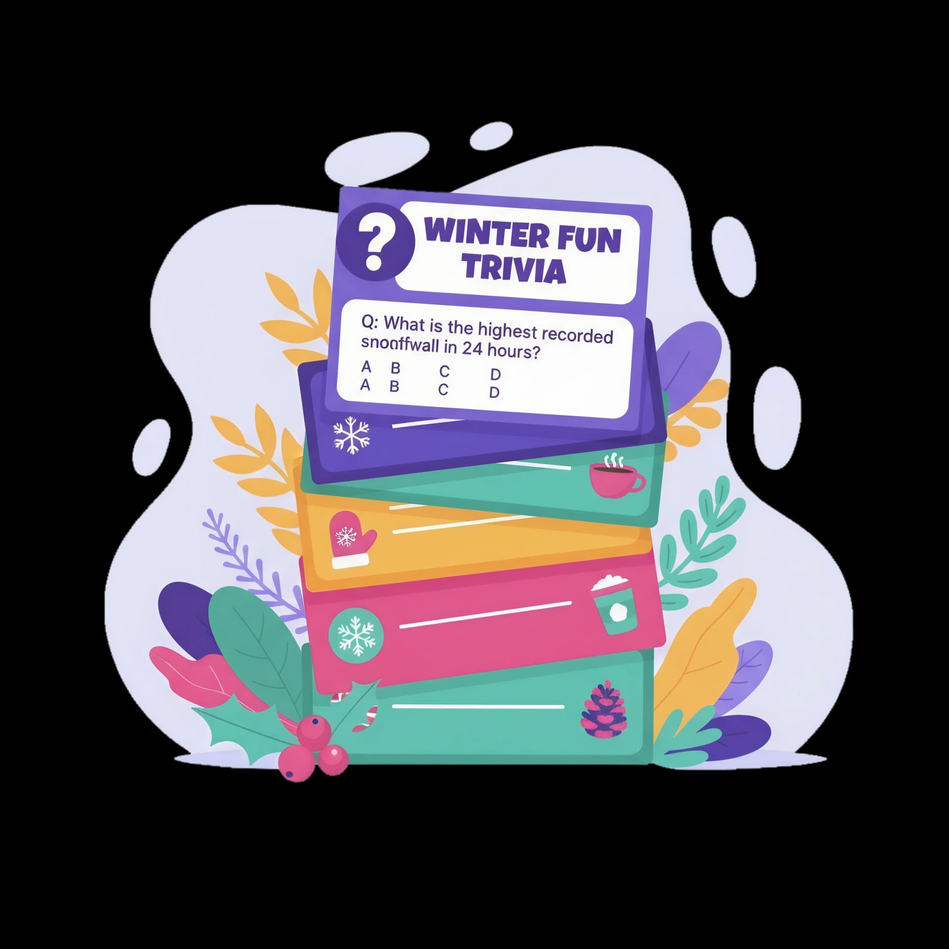 Winter Trivia Cards