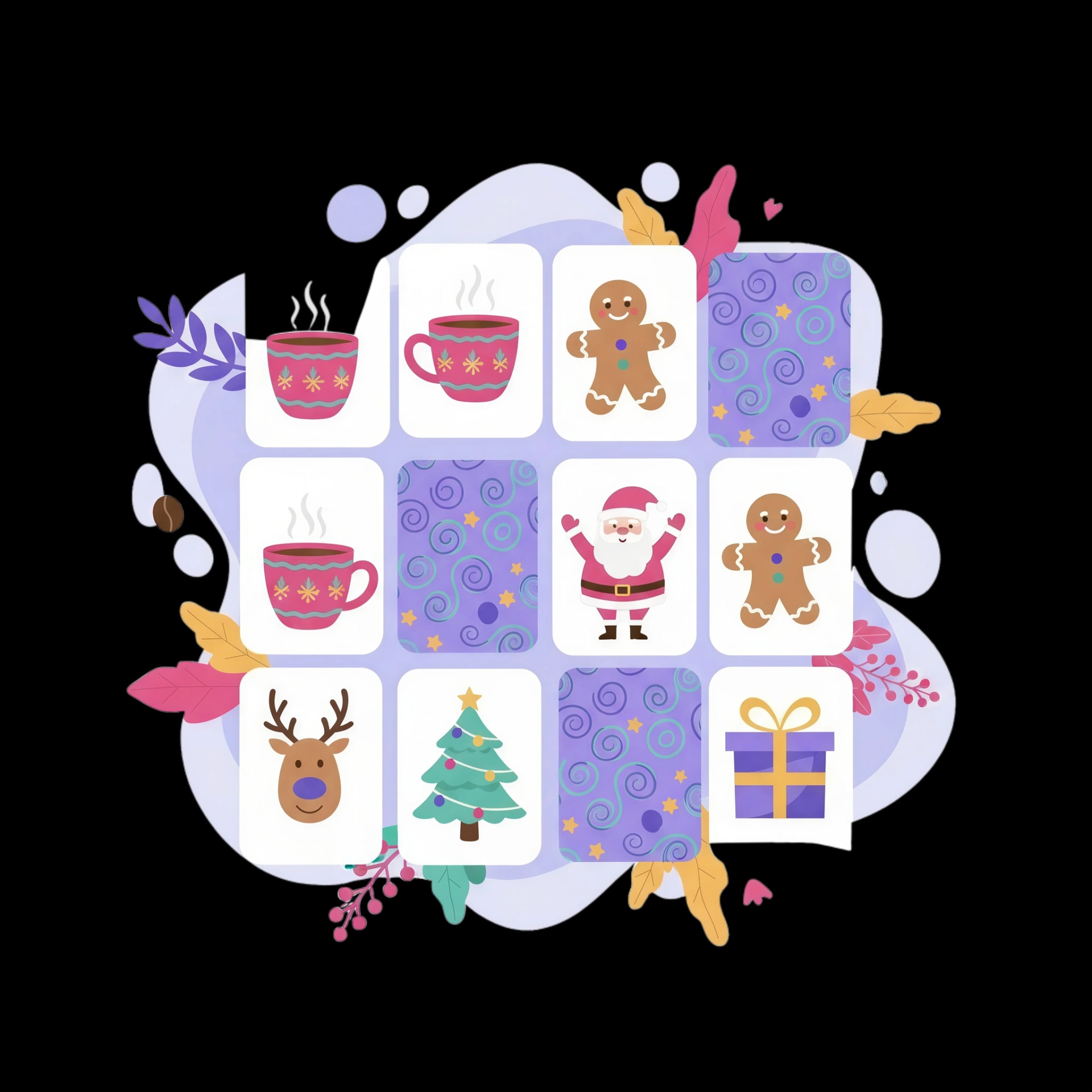 Winter Memory Game