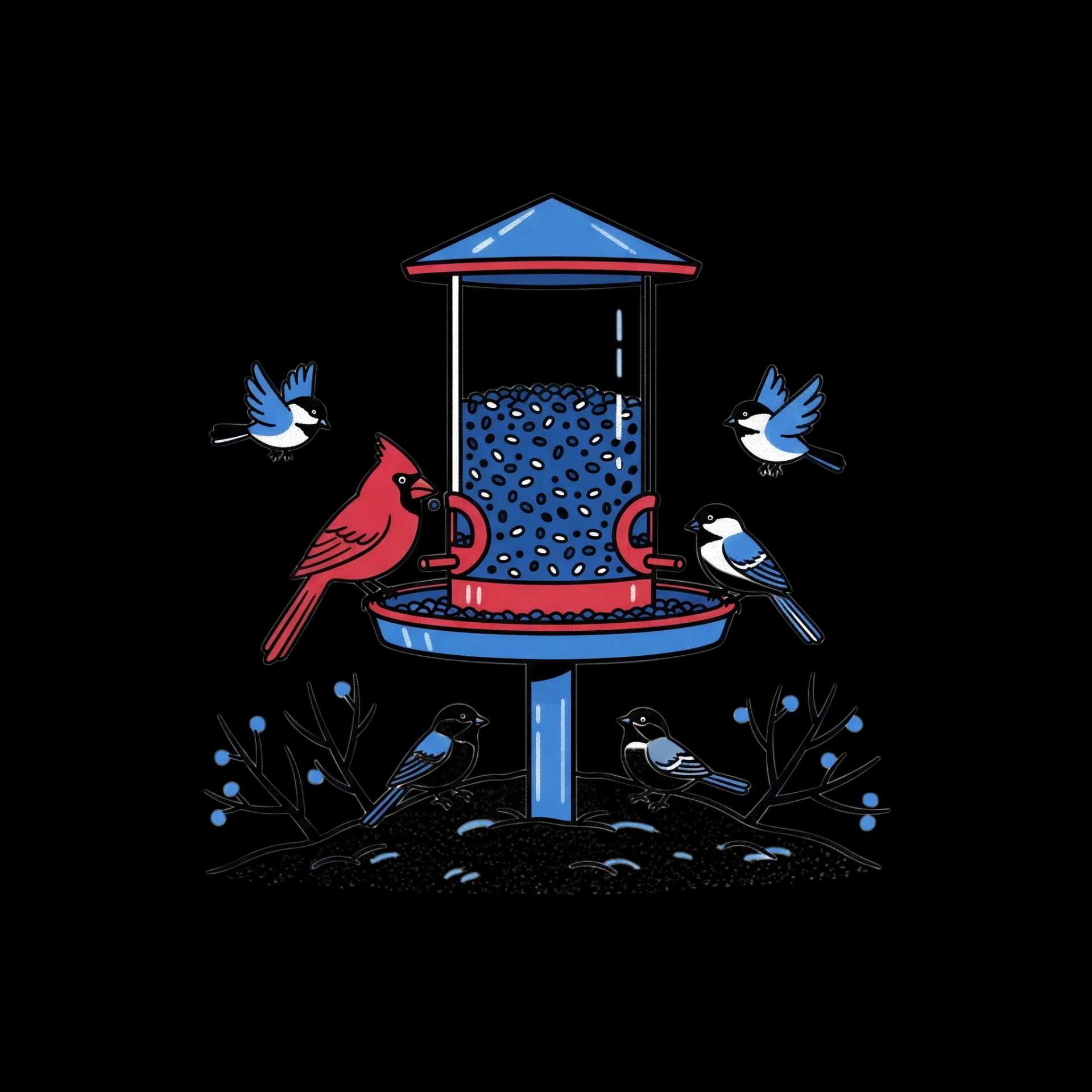 Winter Bird Feeder