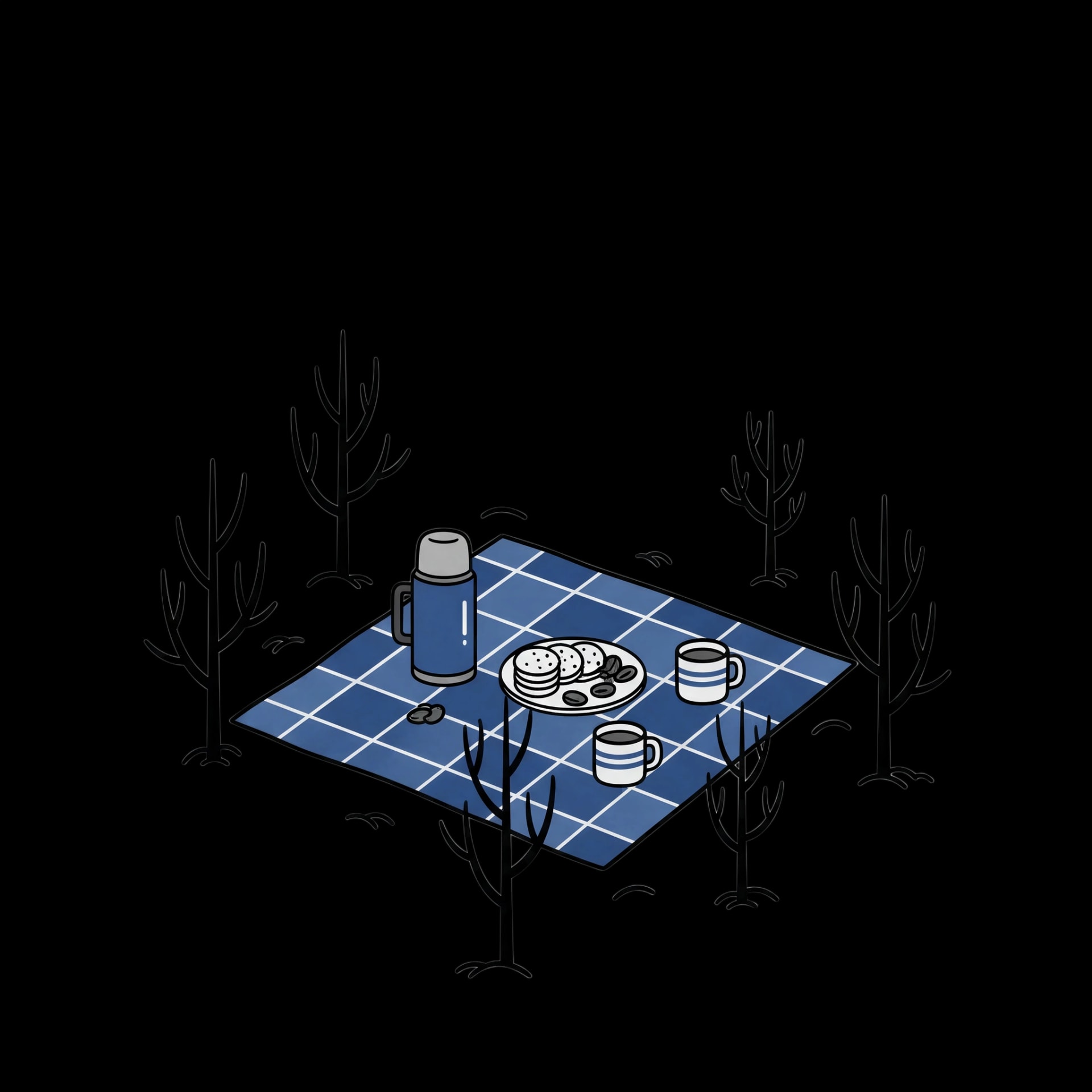 Snowy Picnic