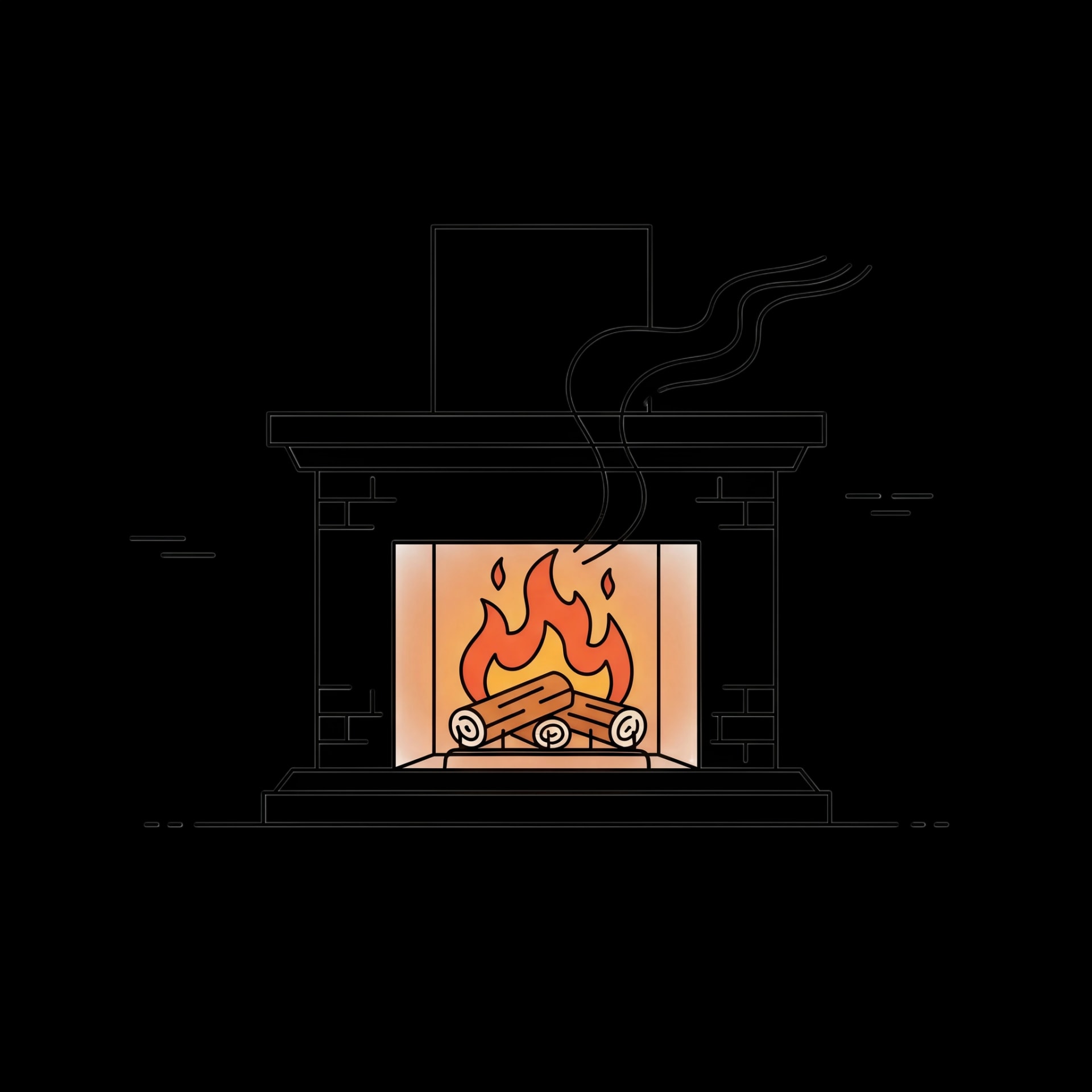 Cozy Fireplace