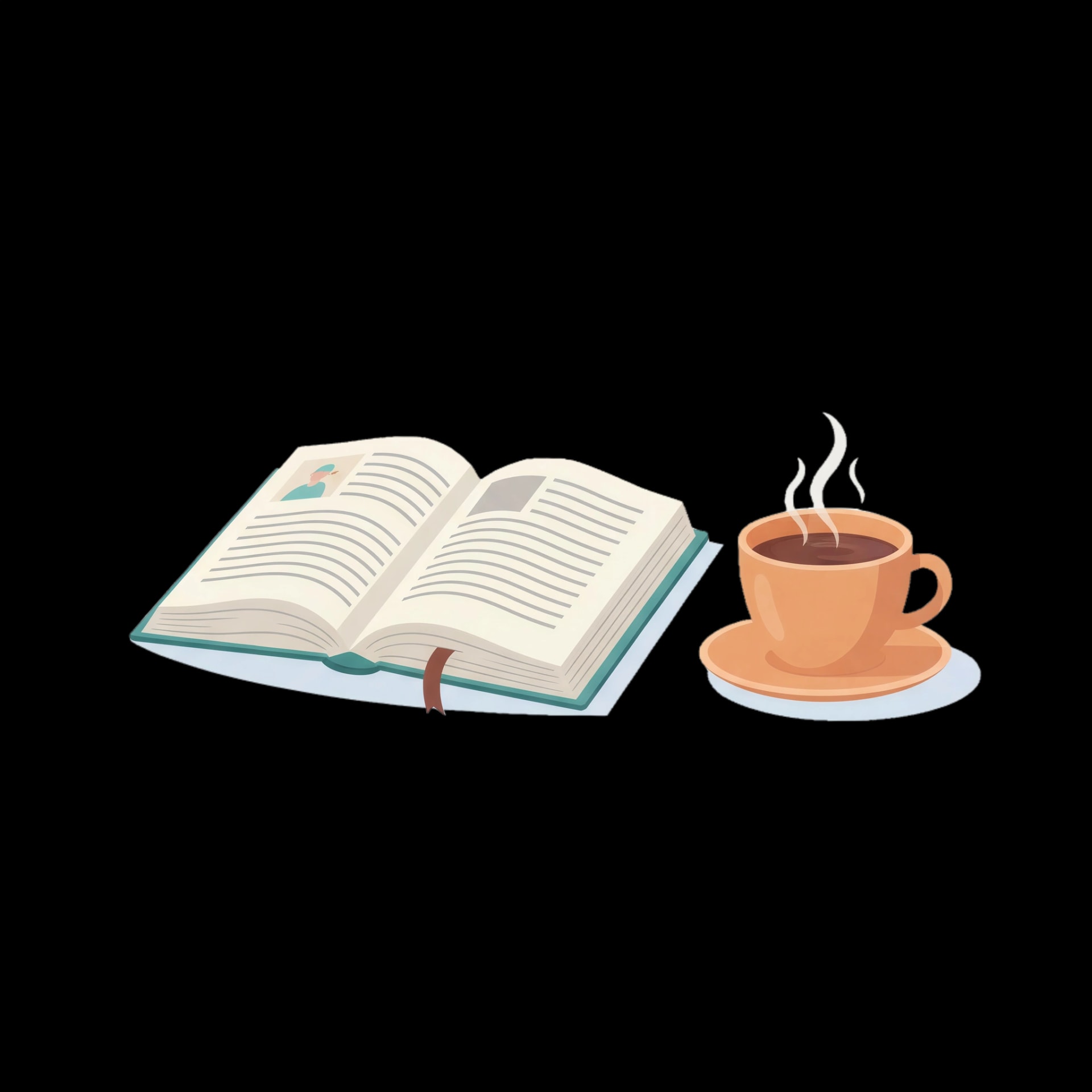 Relaxing Read with Tea