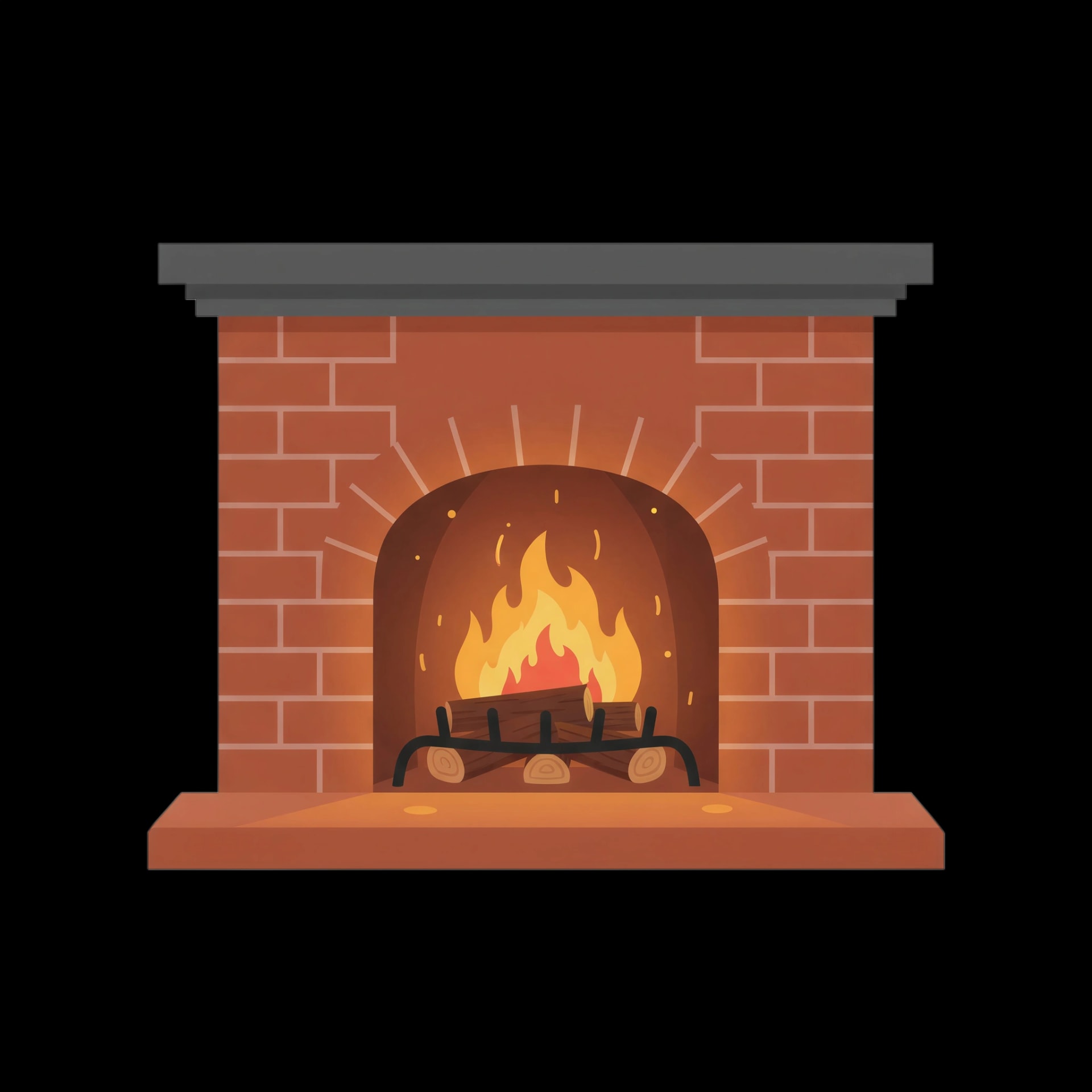 Warm Hearth Glow