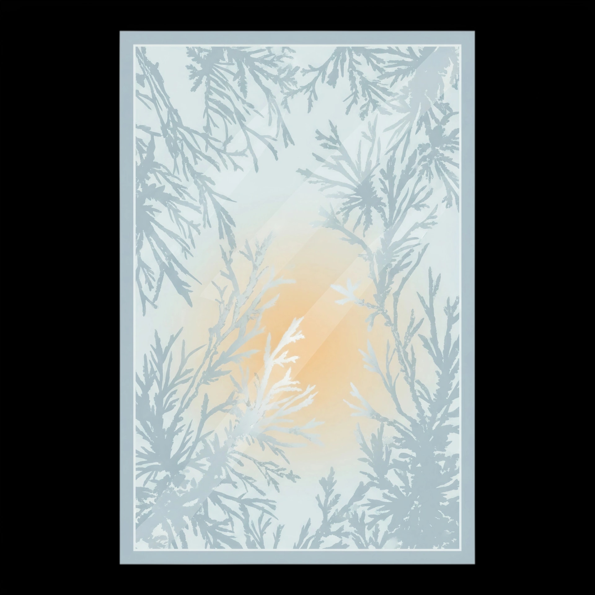 Ice Pattern Window